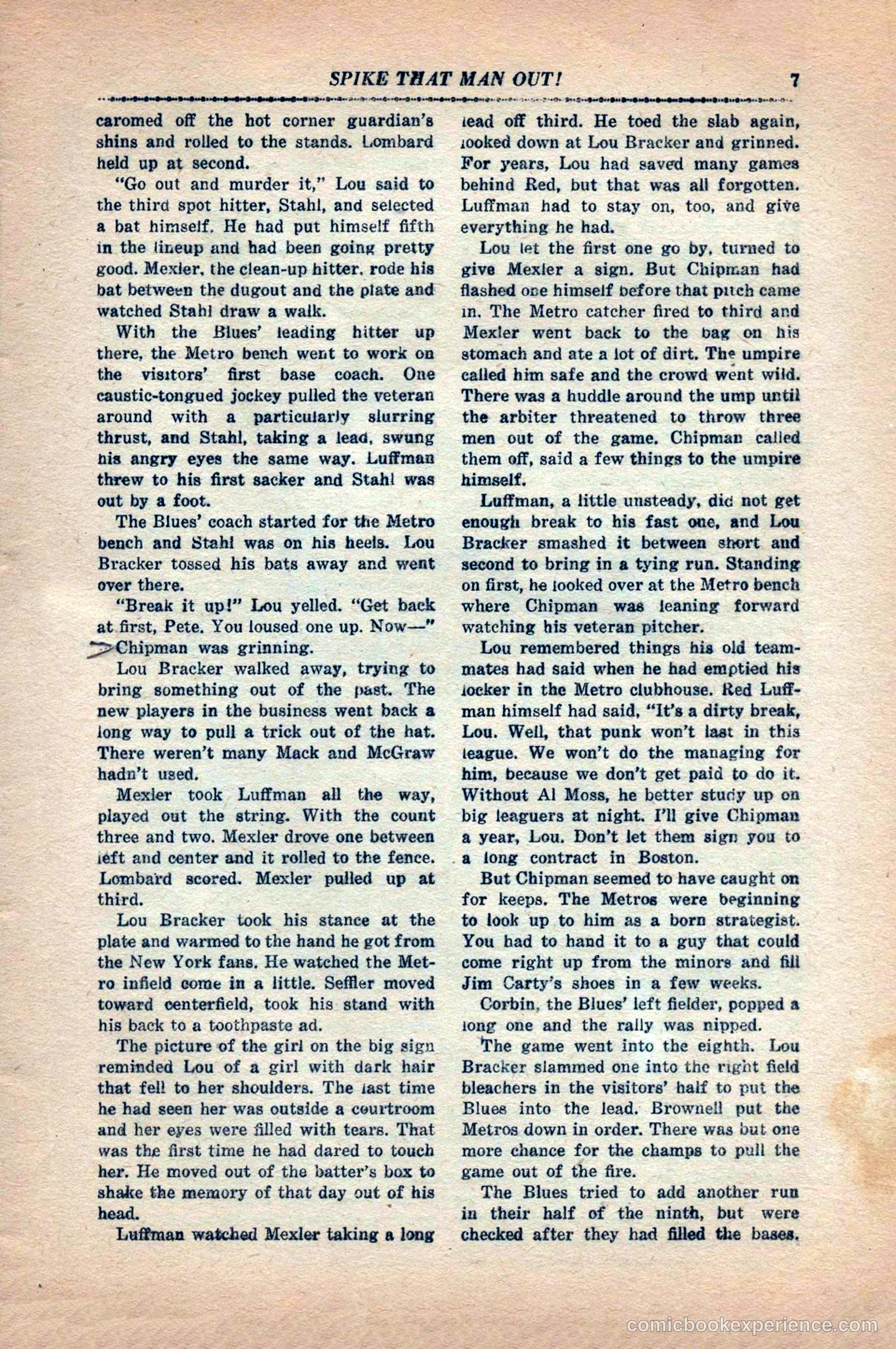 12 Sports Aces, May 1943 — page 9 of 100