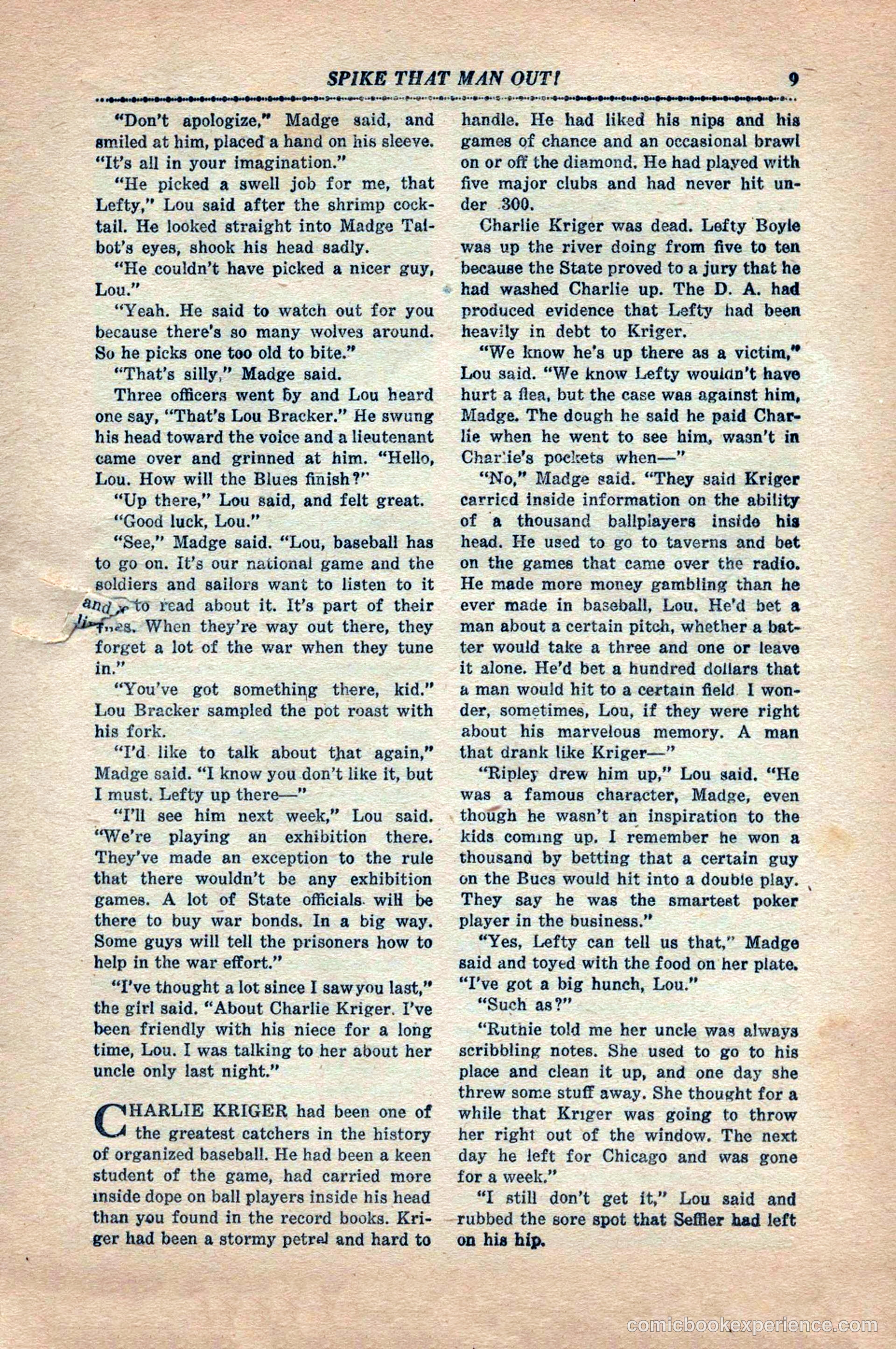 12 Sports Aces, May 1943 — page 11 of 100