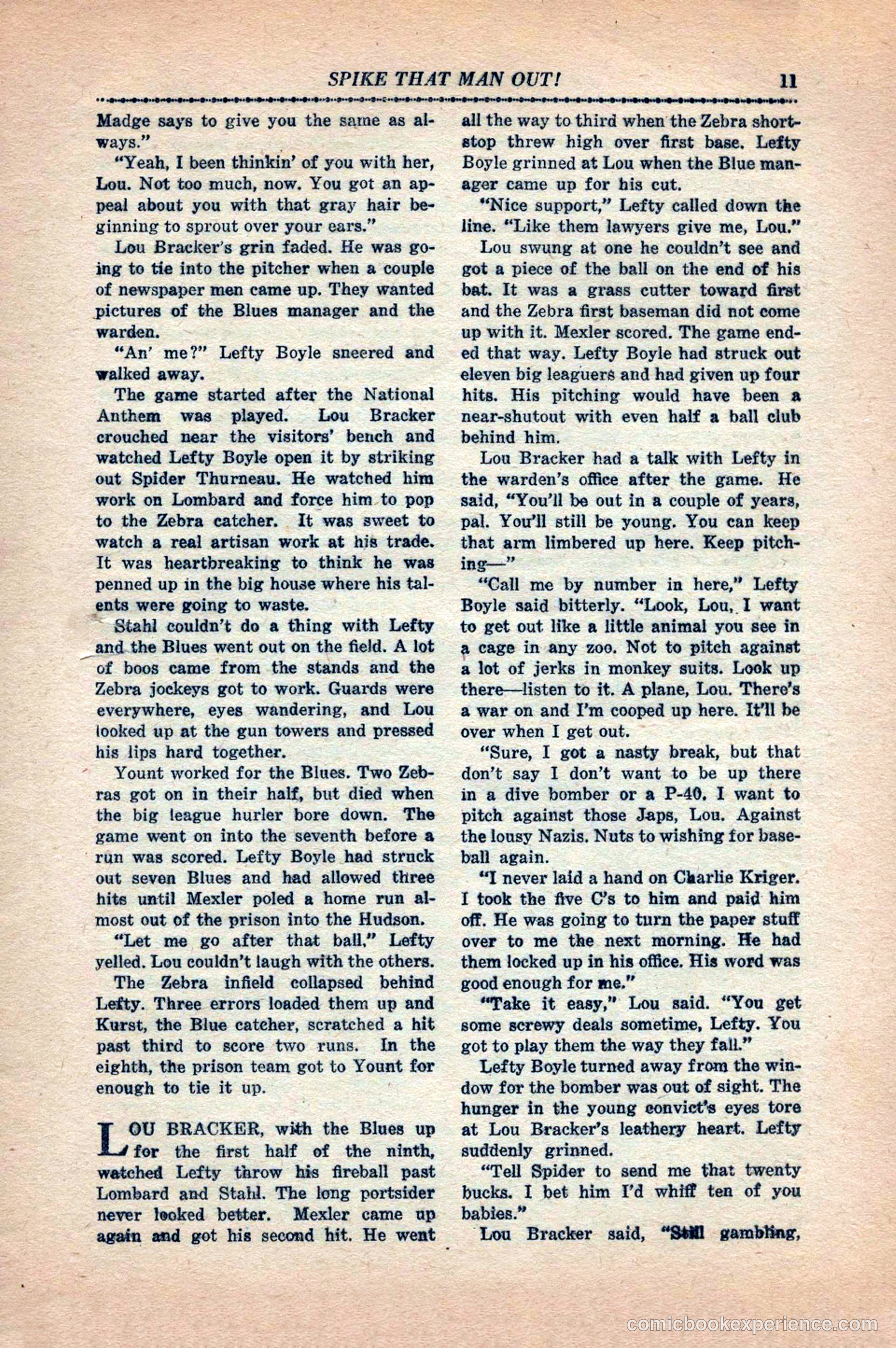 12 Sports Aces, May 1943 — page 13 of 100