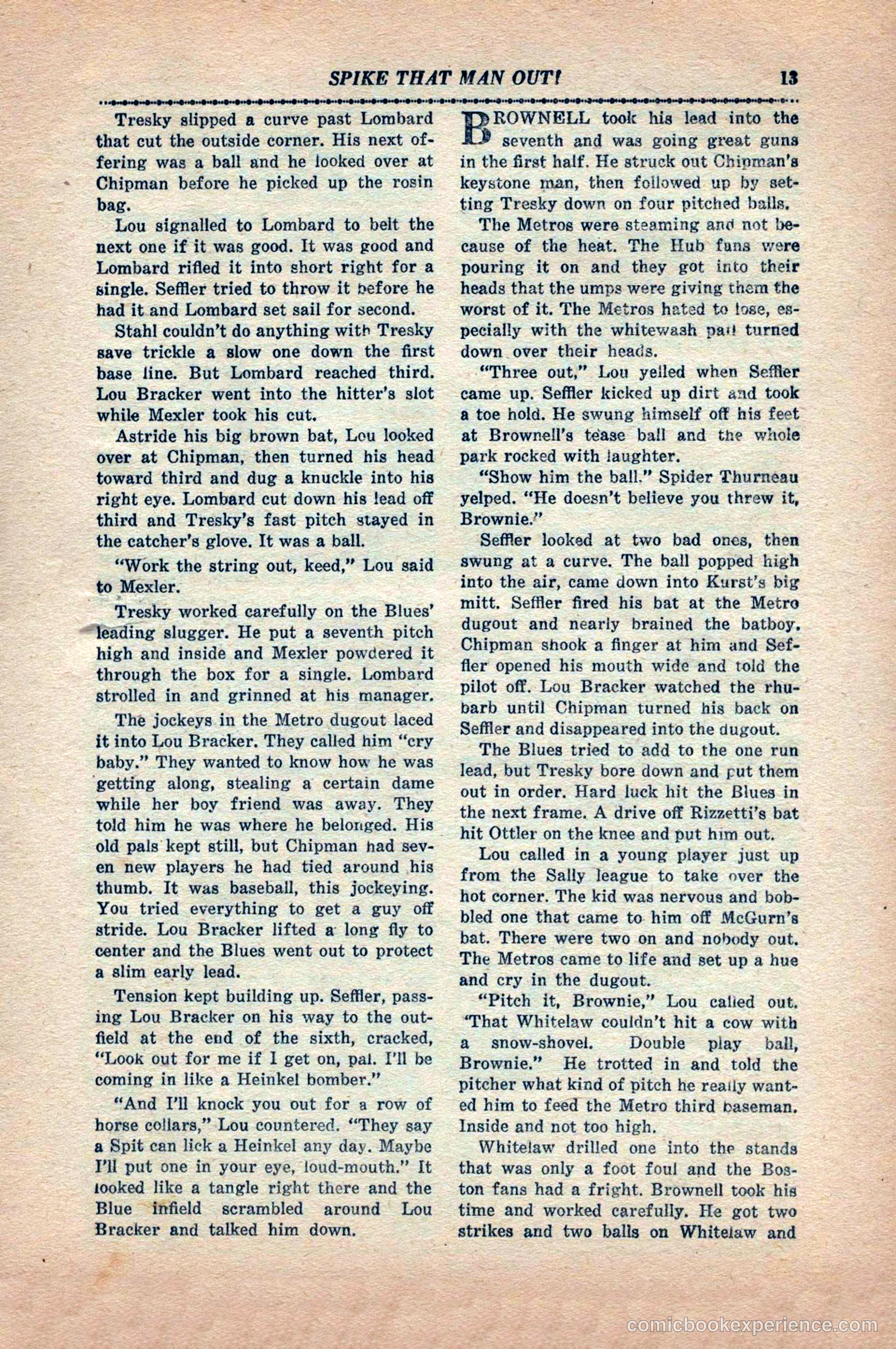 12 Sports Aces, May 1943 — page 15 of 100