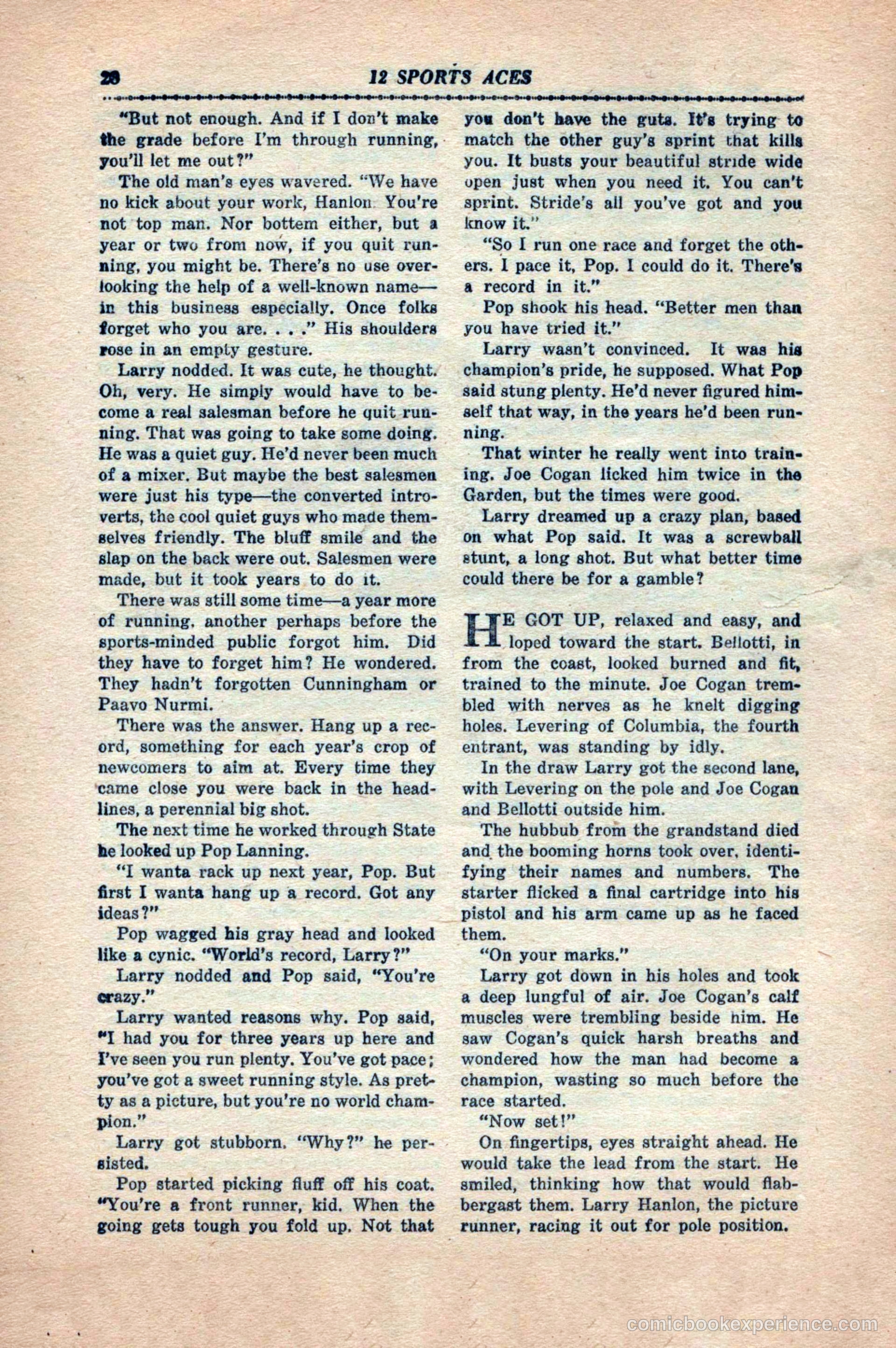 12 Sports Aces, May 1943 — page 30 of 100