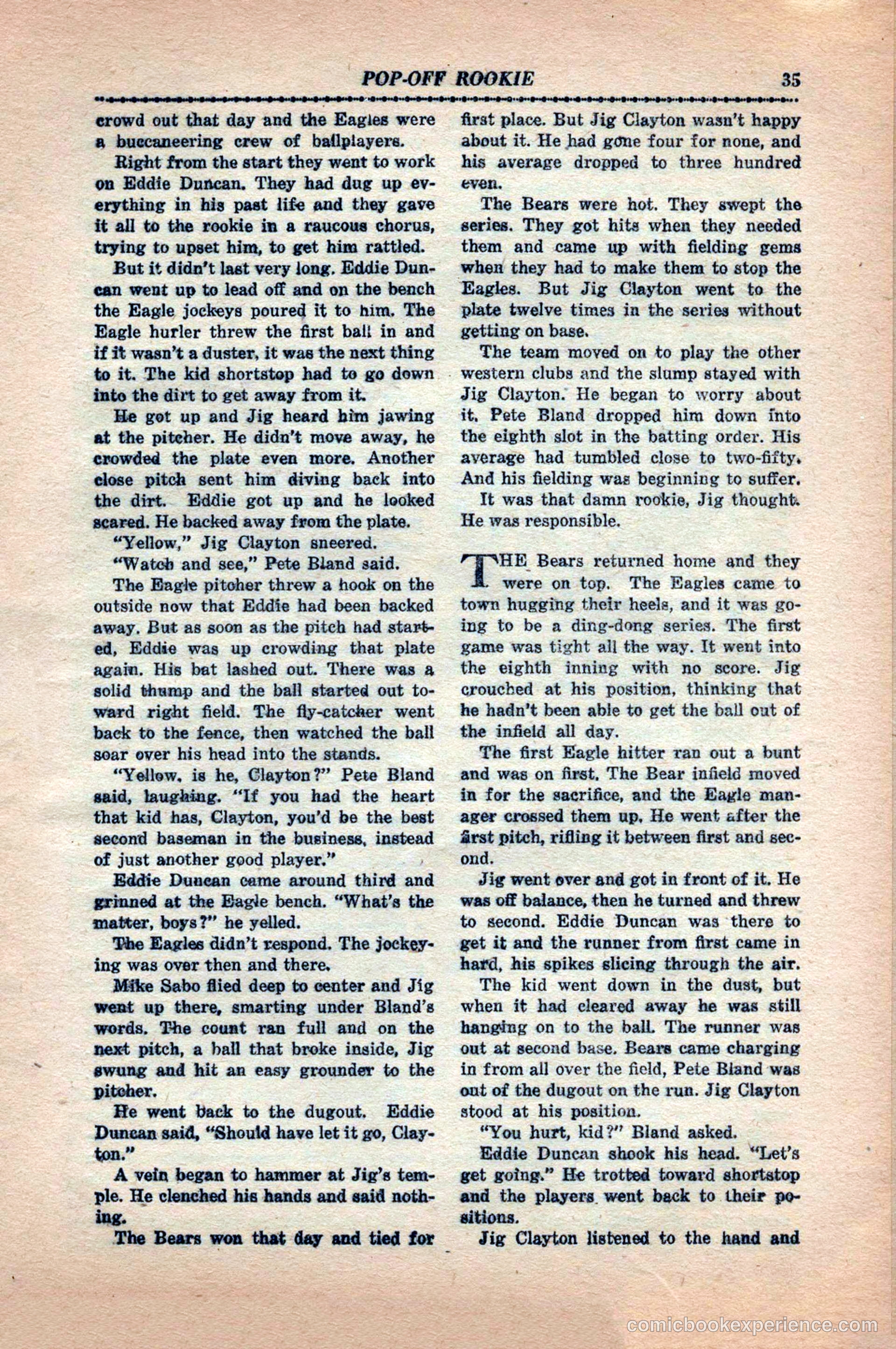 12 Sports Aces, May 1943 — page 37 of 100