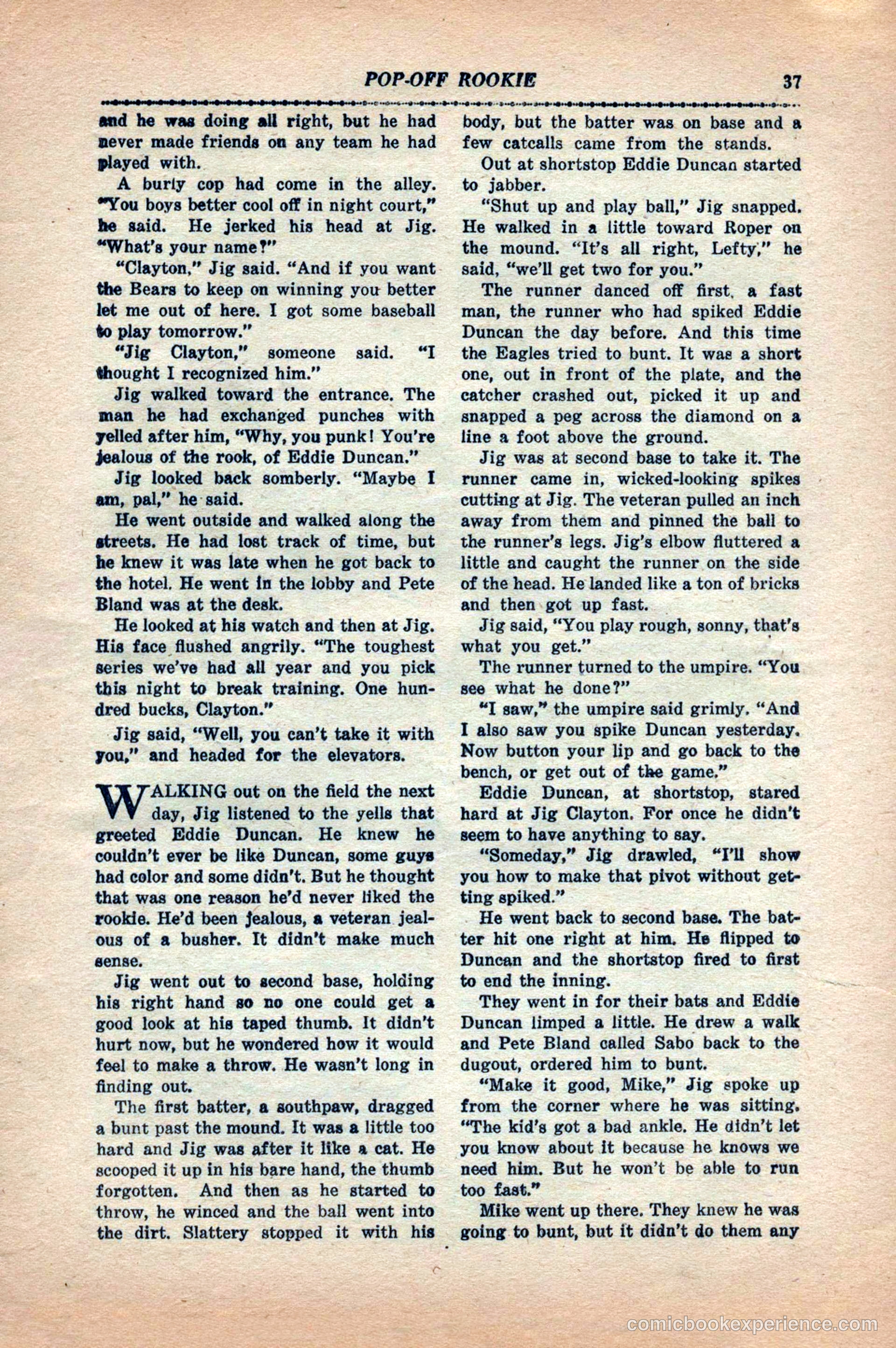 12 Sports Aces, May 1943 — page 39 of 100