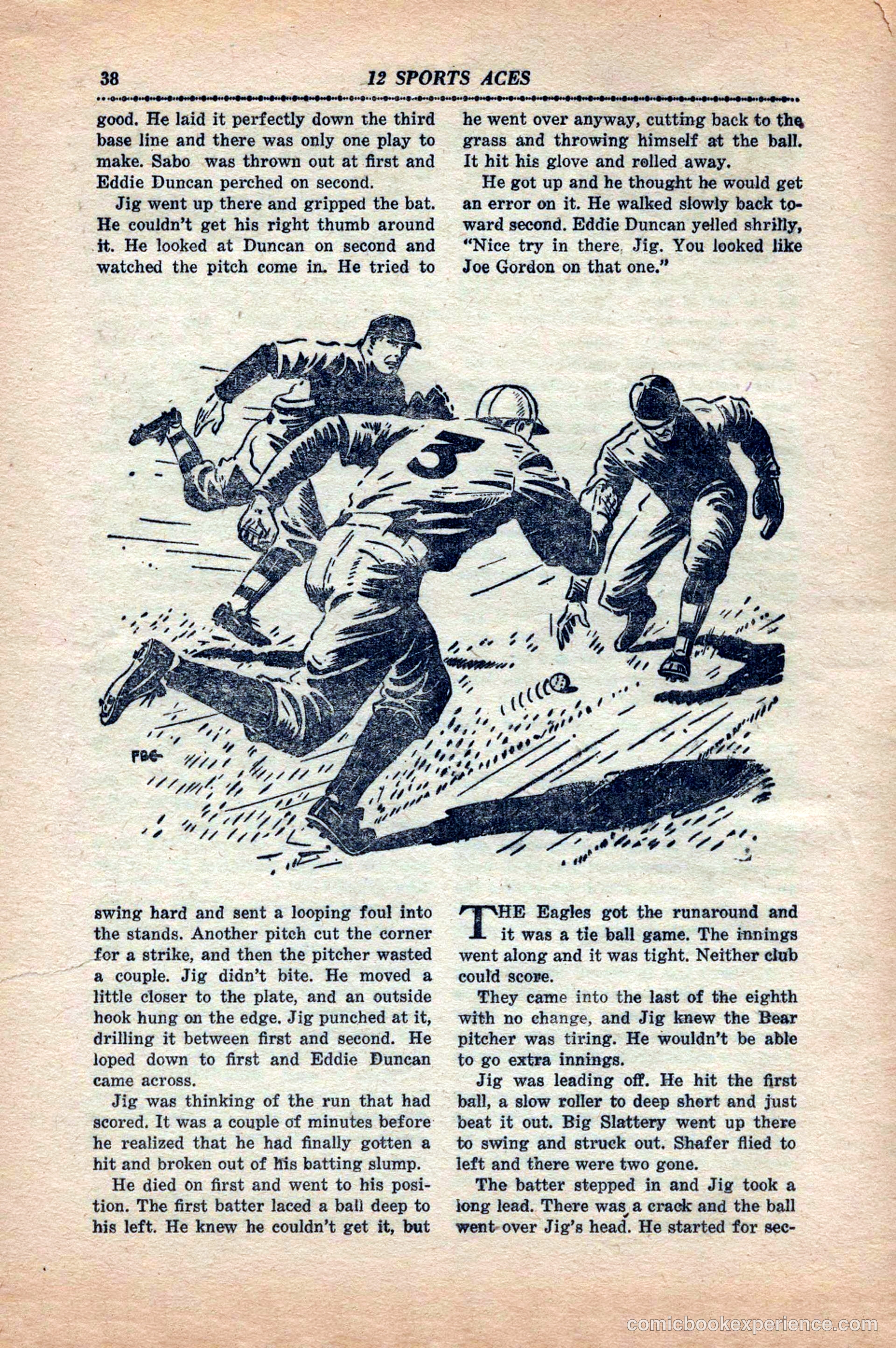 12 Sports Aces, May 1943 — page 40 of 100