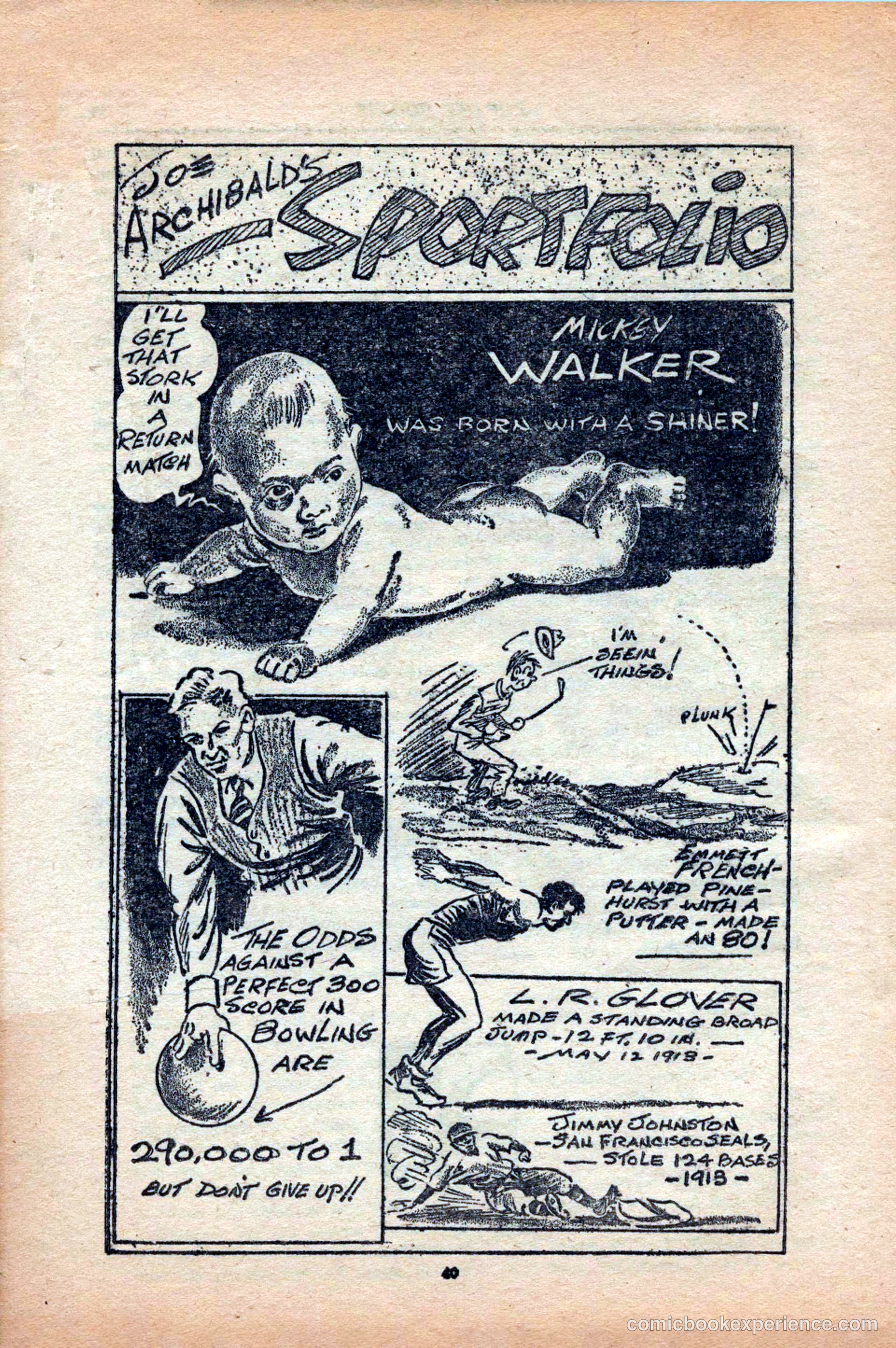 12 Sports Aces, May 1943 — page 42 of 100
