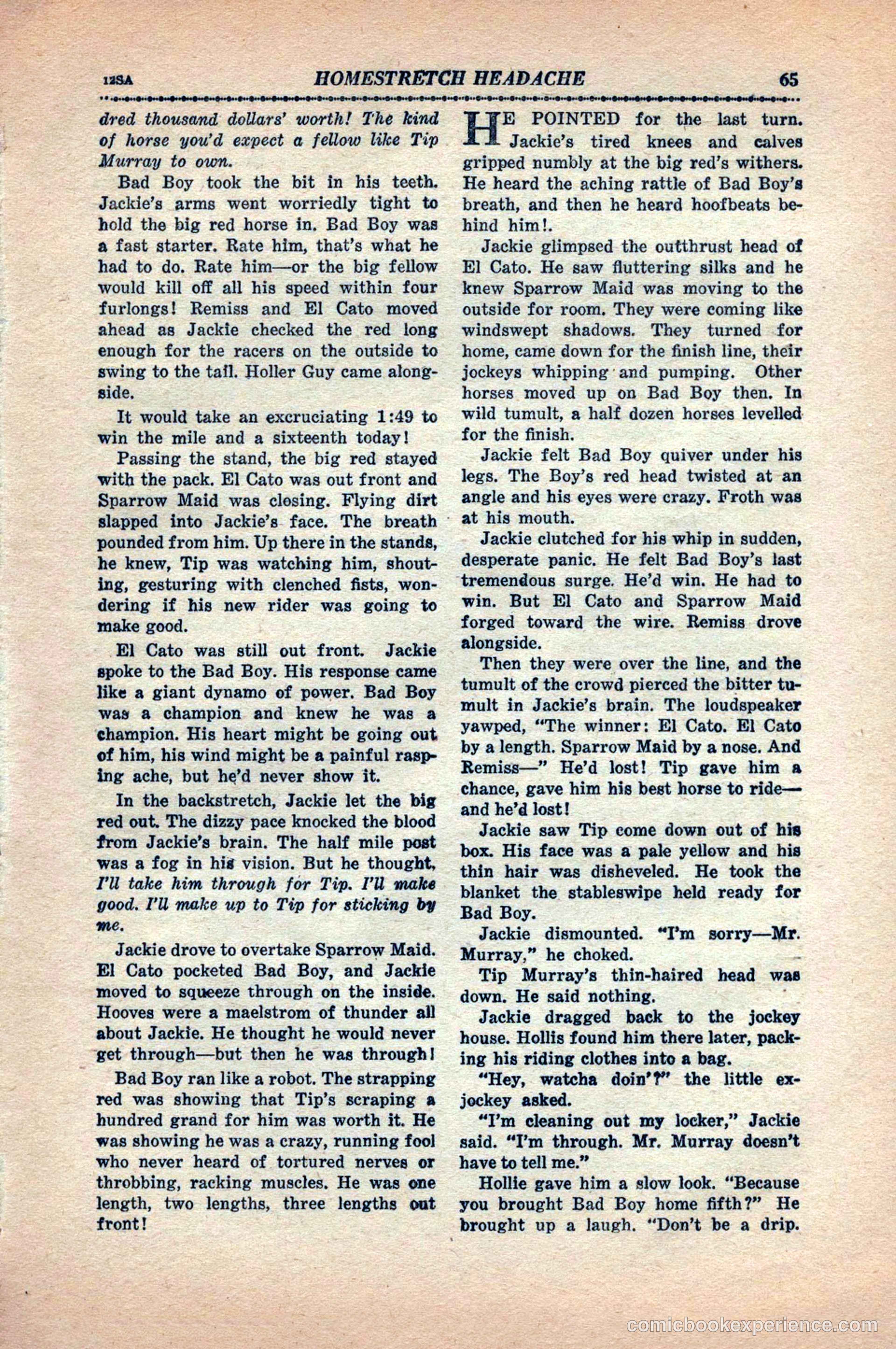 12 Sports Aces, May 1943 — page 67 of 100