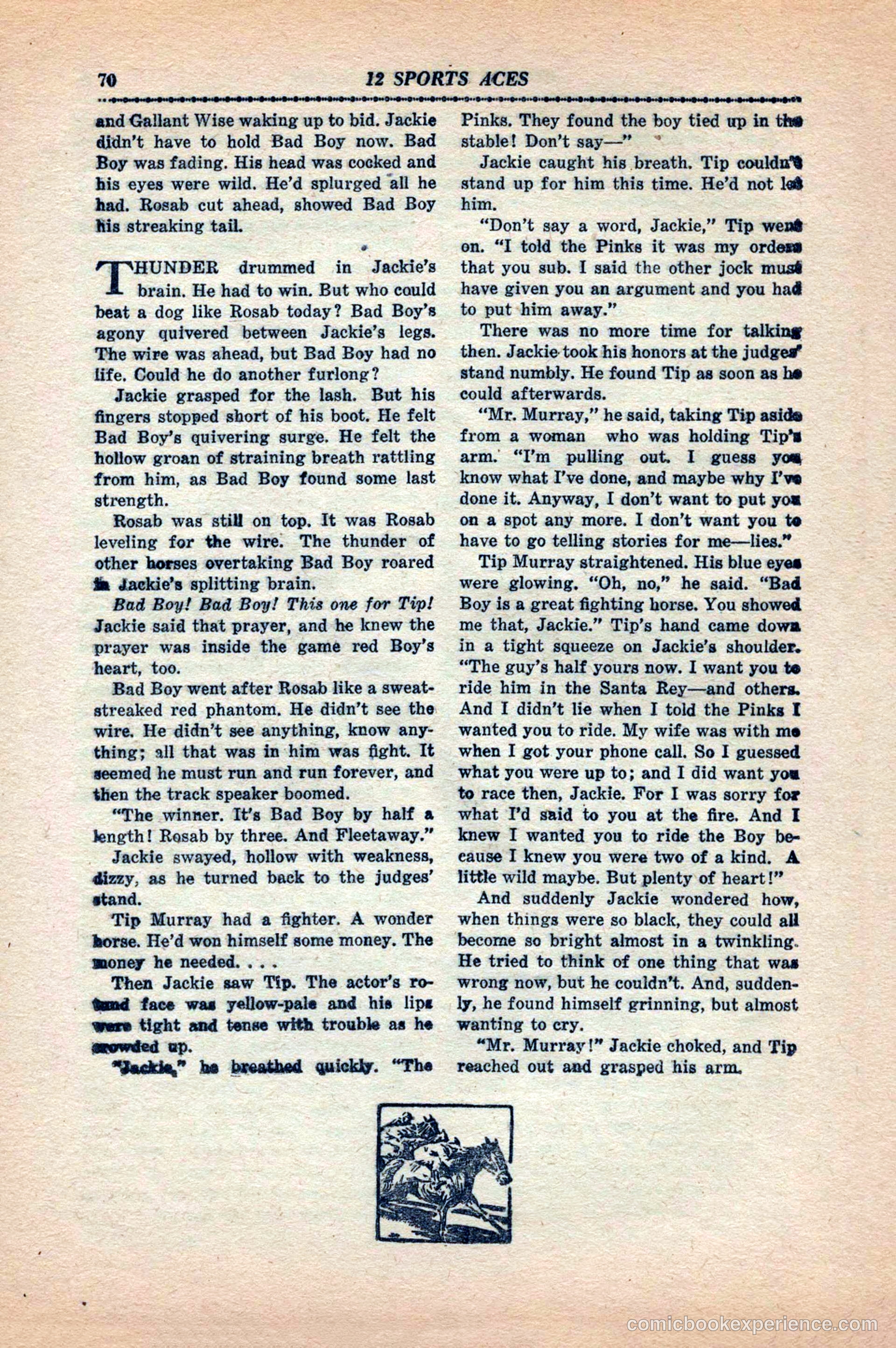 12 Sports Aces, May 1943 — page 72 of 100