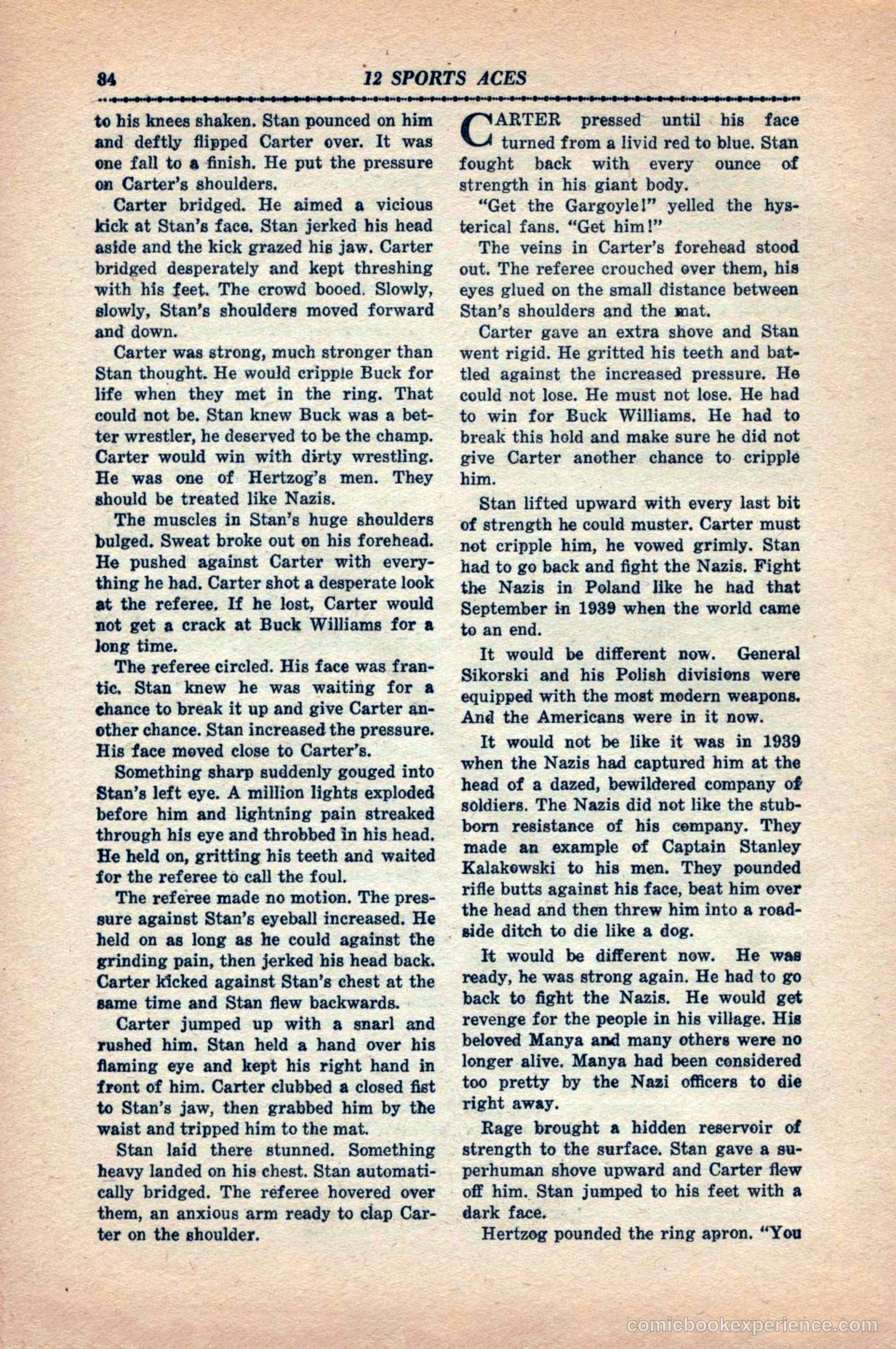 12 Sports Aces, May 1943 — page 86 of 100