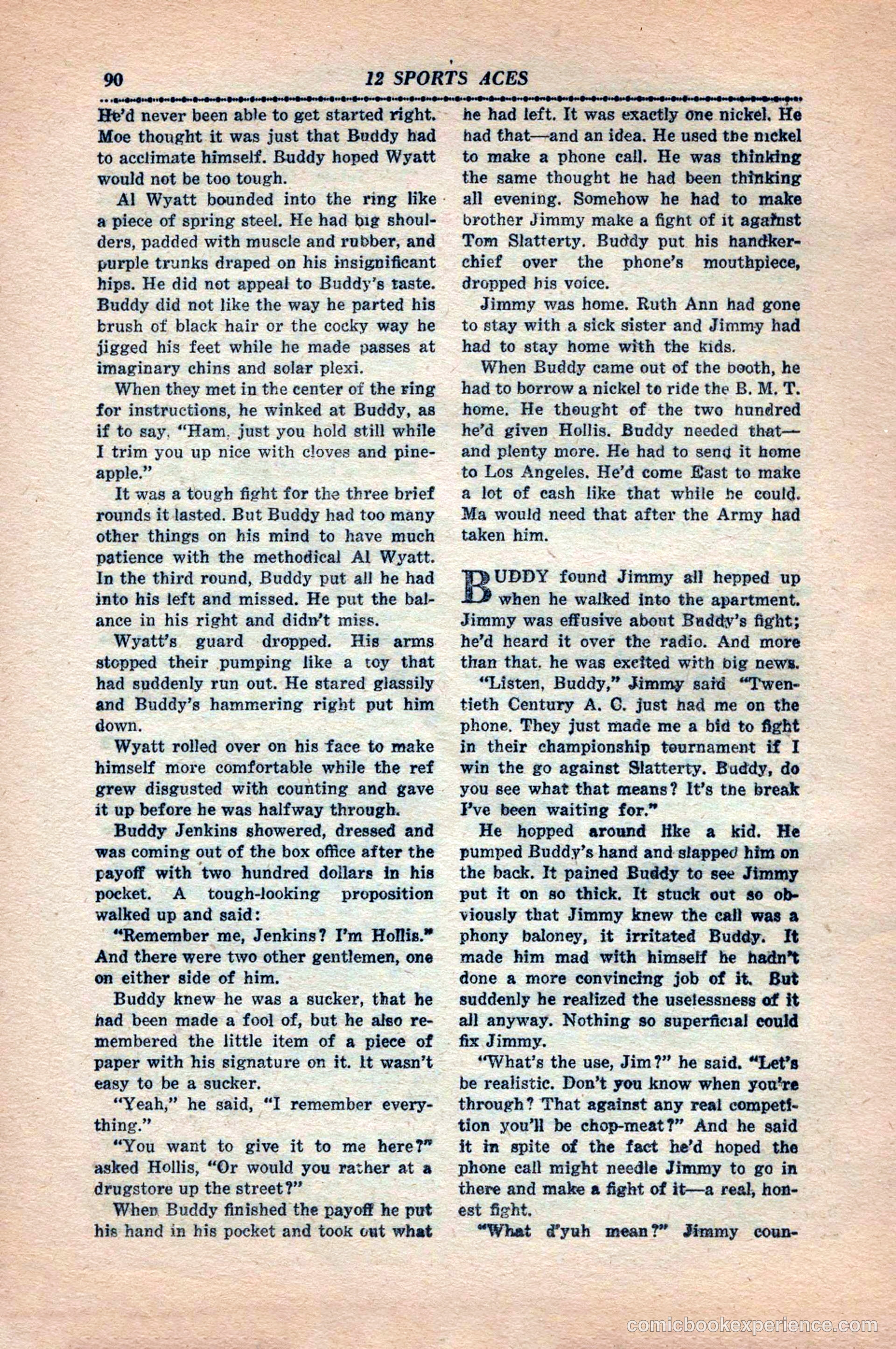 12 Sports Aces, May 1943 — page 92 of 100