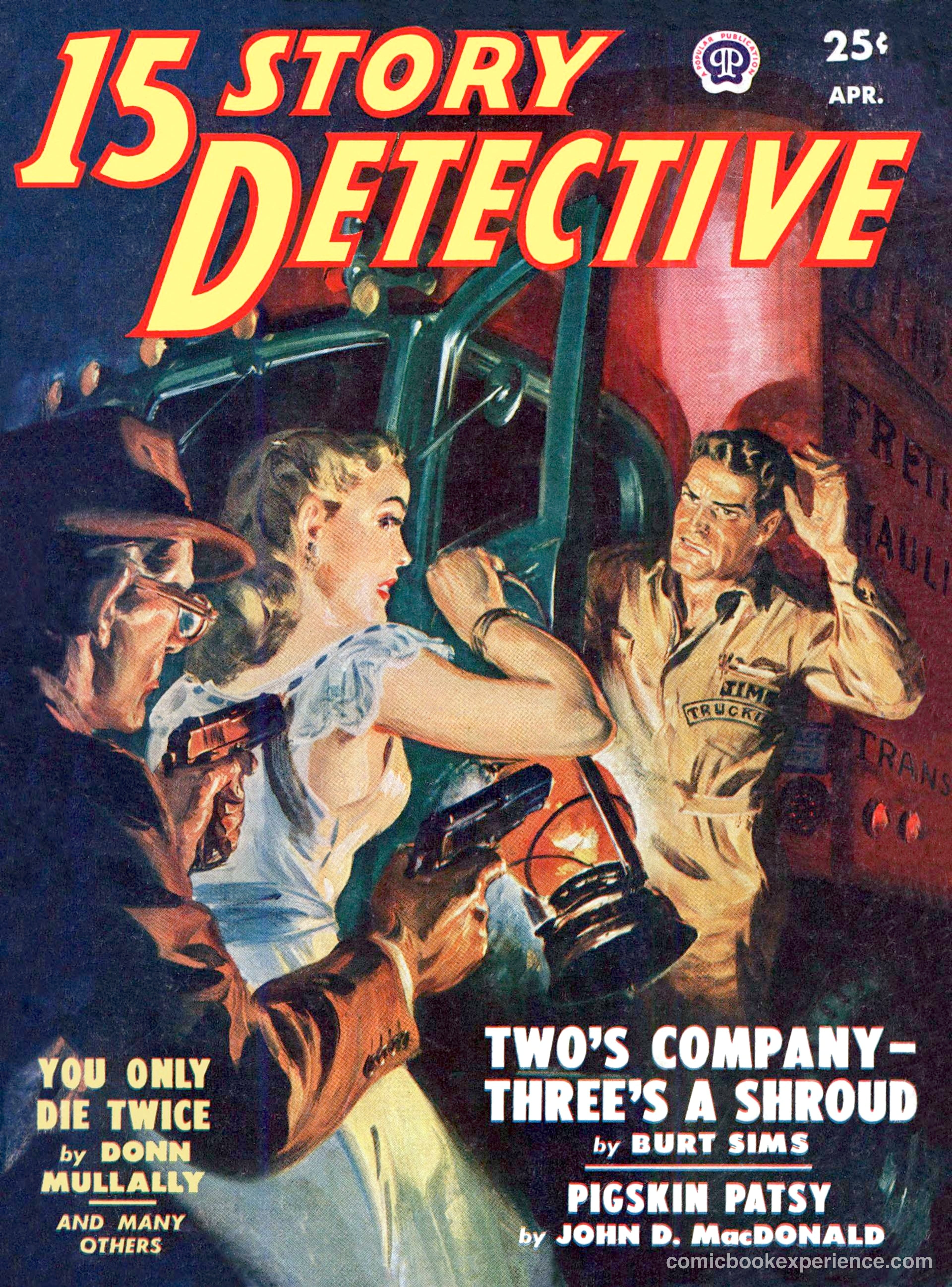 15 Story Detective, April 1950