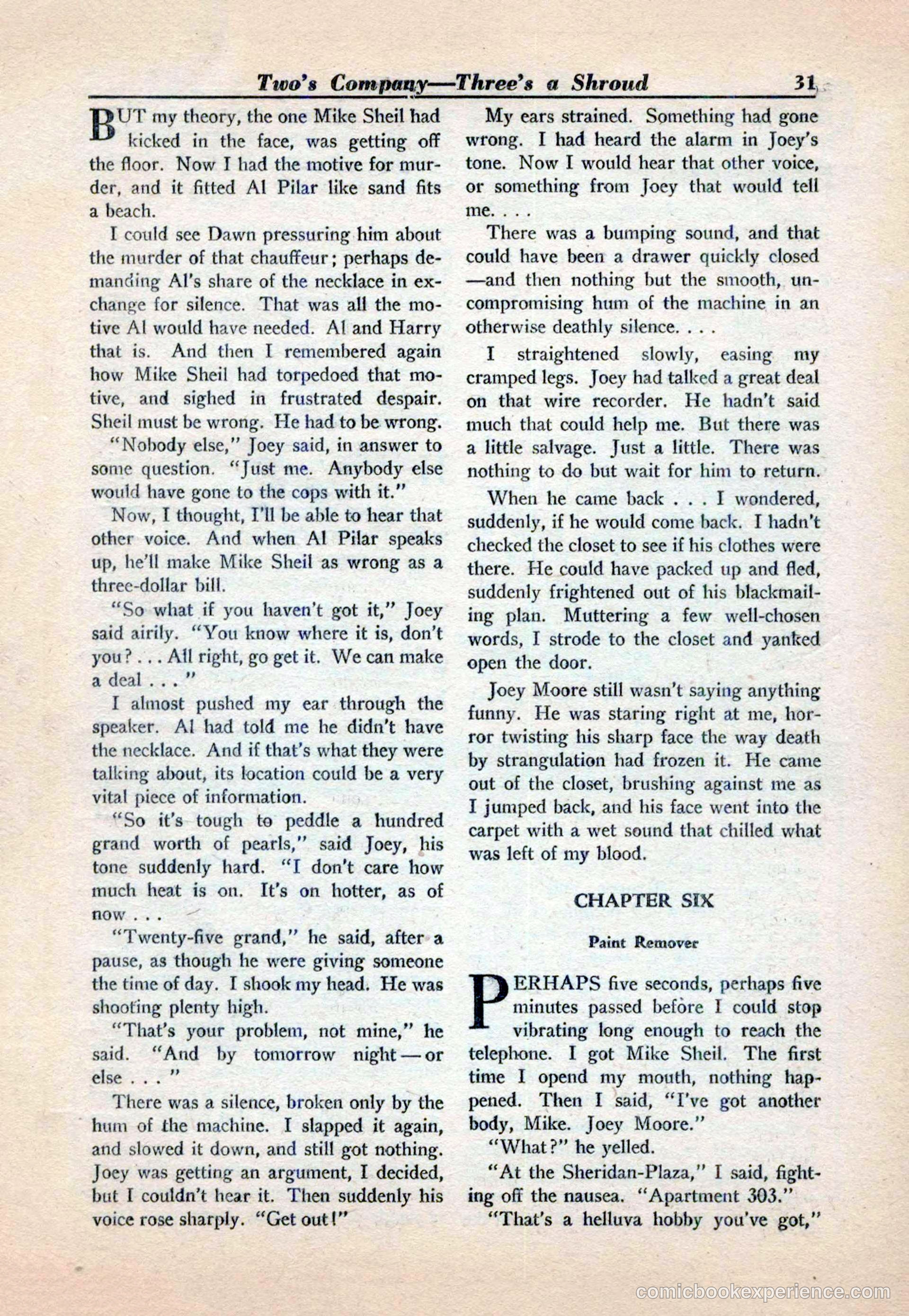 15 Story Detective, April 1950 — page 31 of 132