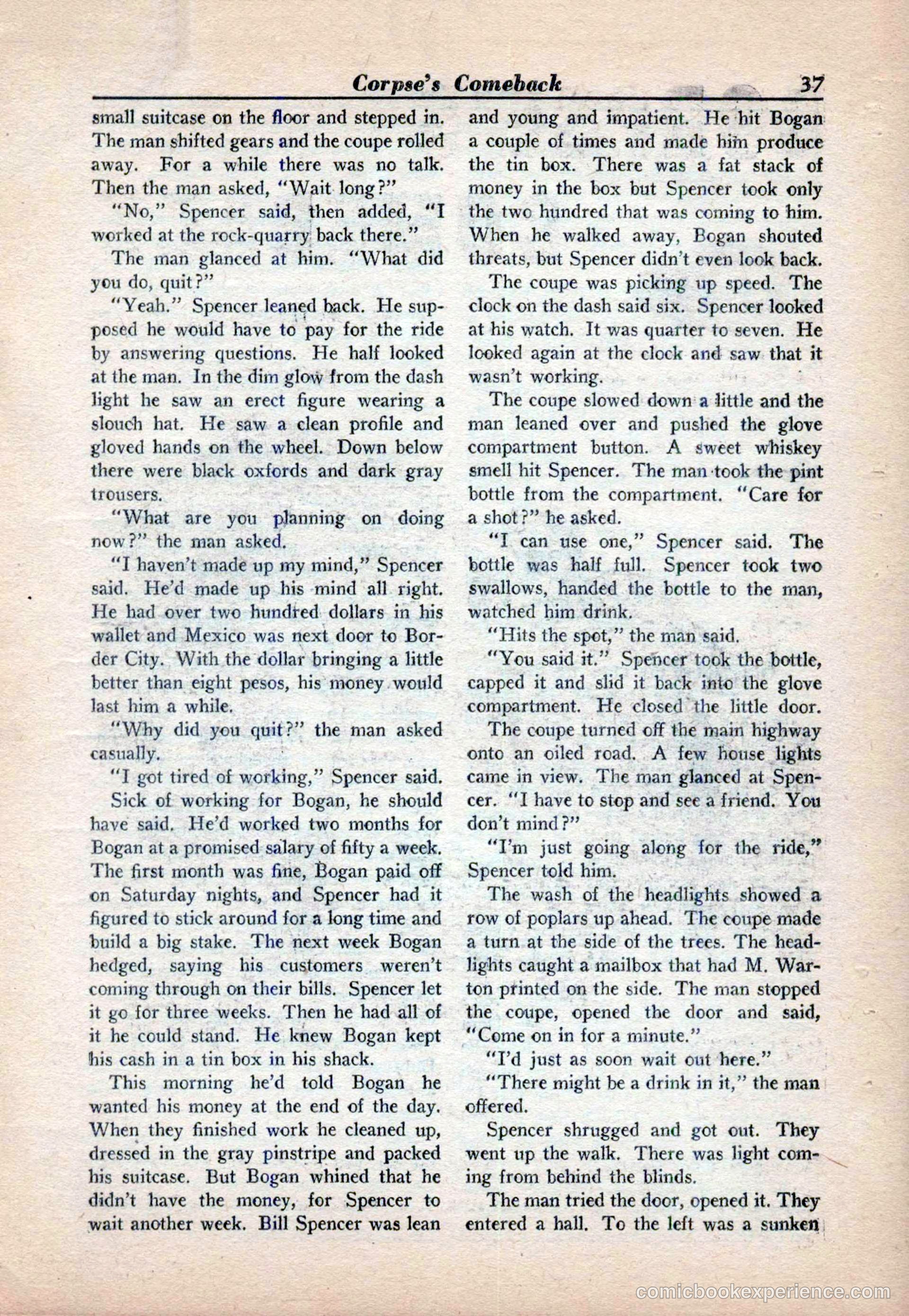15 Story Detective, April 1950 — page 37 of 132