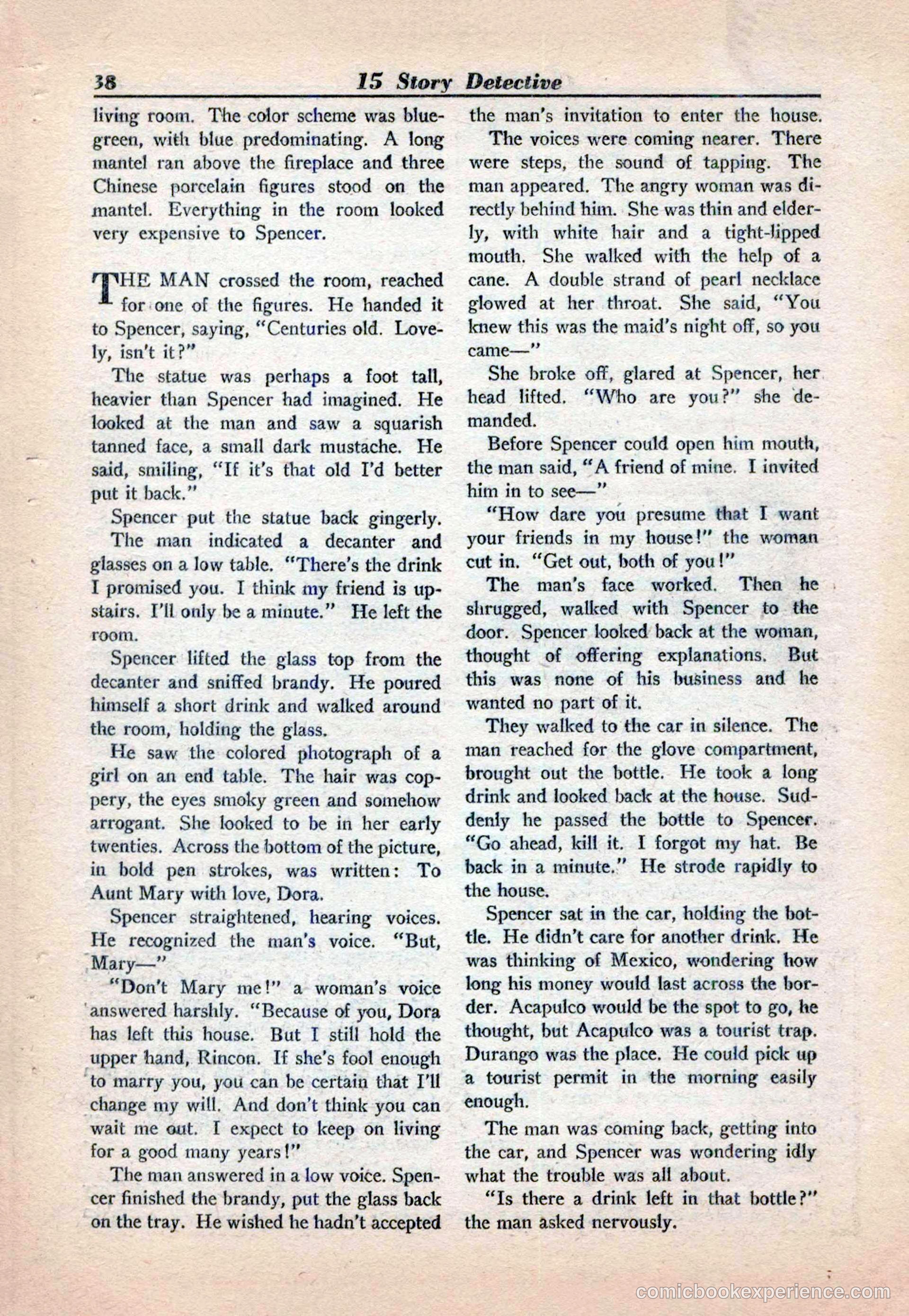 15 Story Detective, April 1950 — page 38 of 132