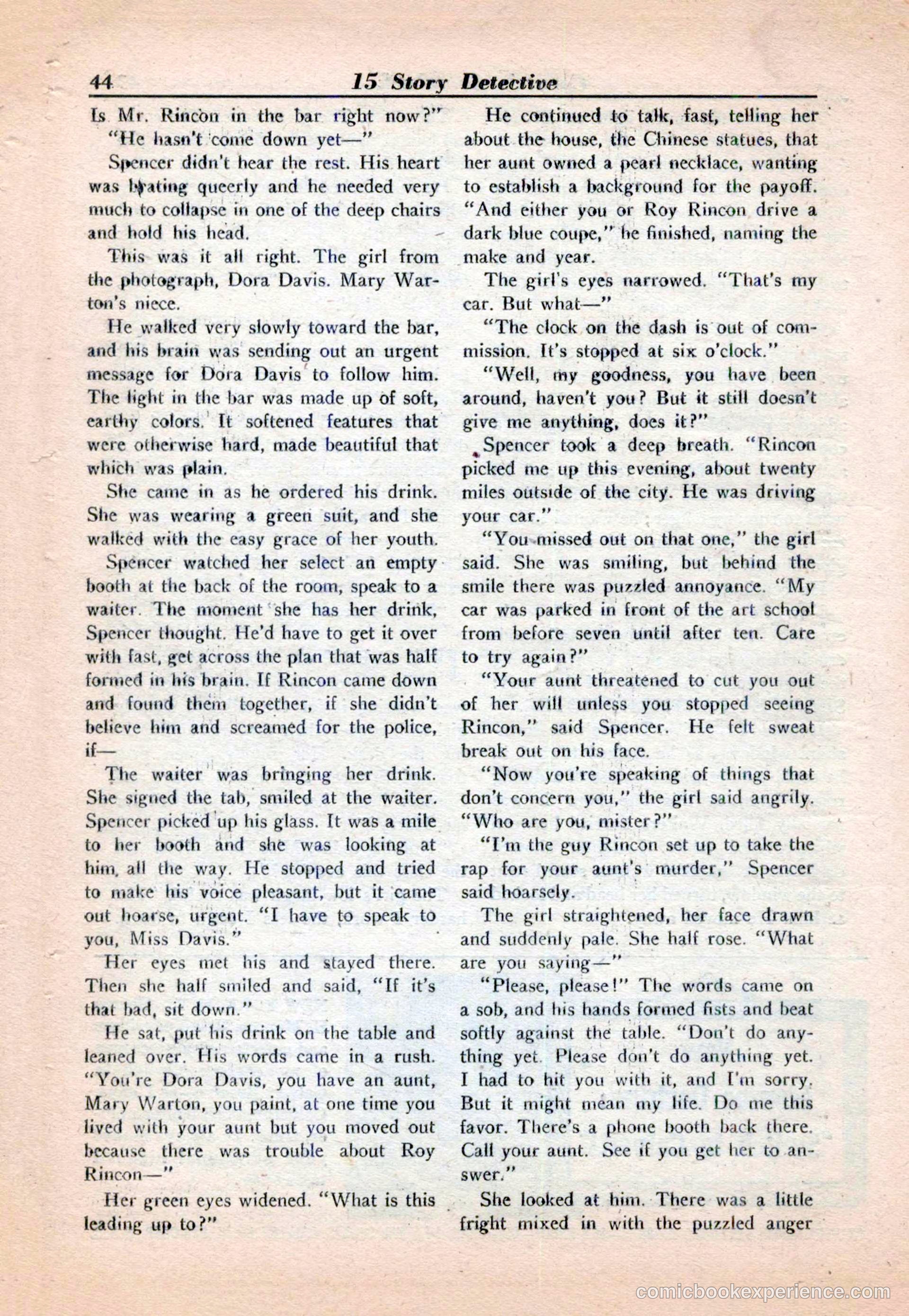 15 Story Detective, April 1950 — page 44 of 132