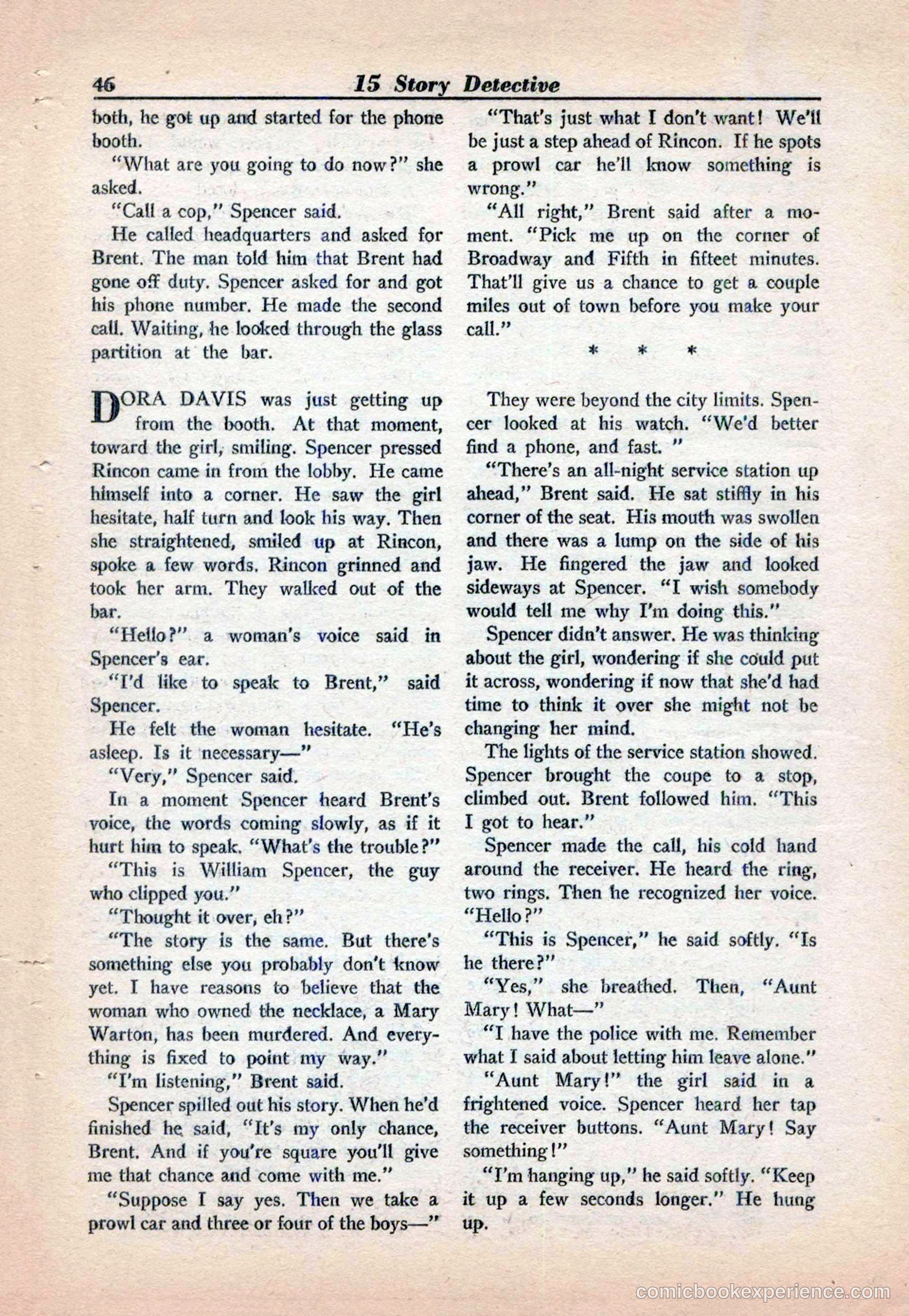 15 Story Detective, April 1950 — page 46 of 132