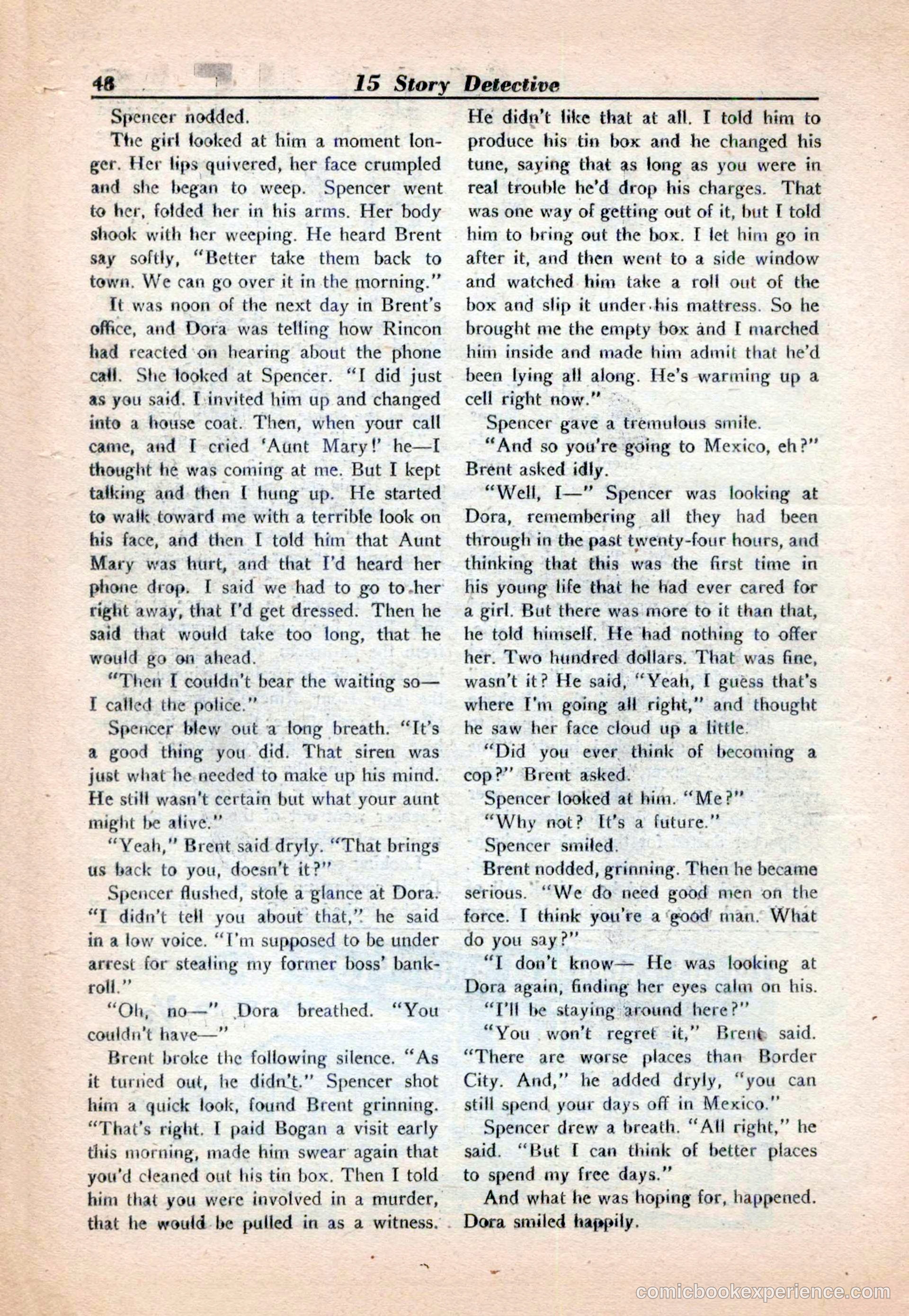 15 Story Detective, April 1950 — page 48 of 132