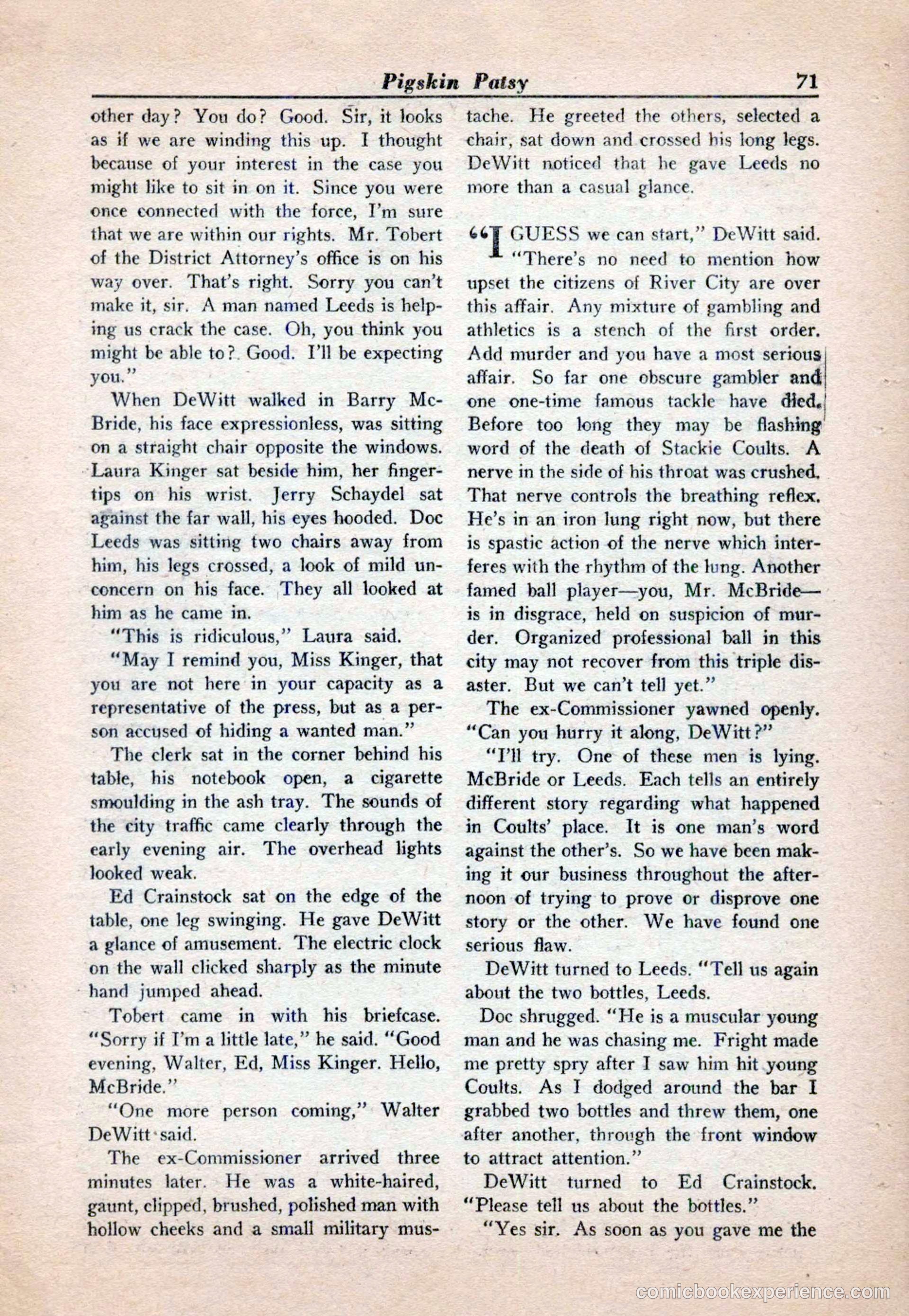 15 Story Detective, April 1950 — page 71 of 132
