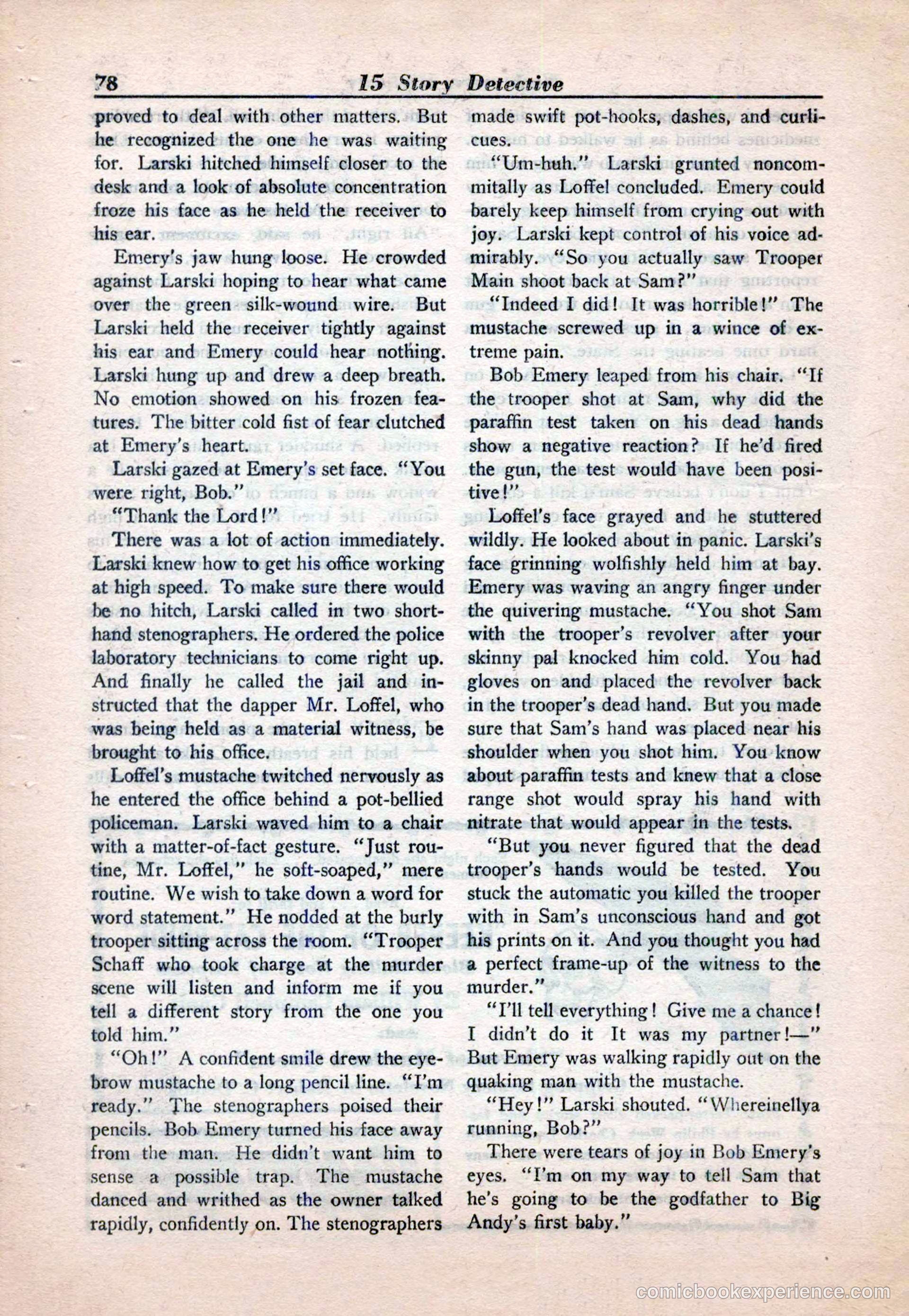 15 Story Detective, April 1950 — page 78 of 132