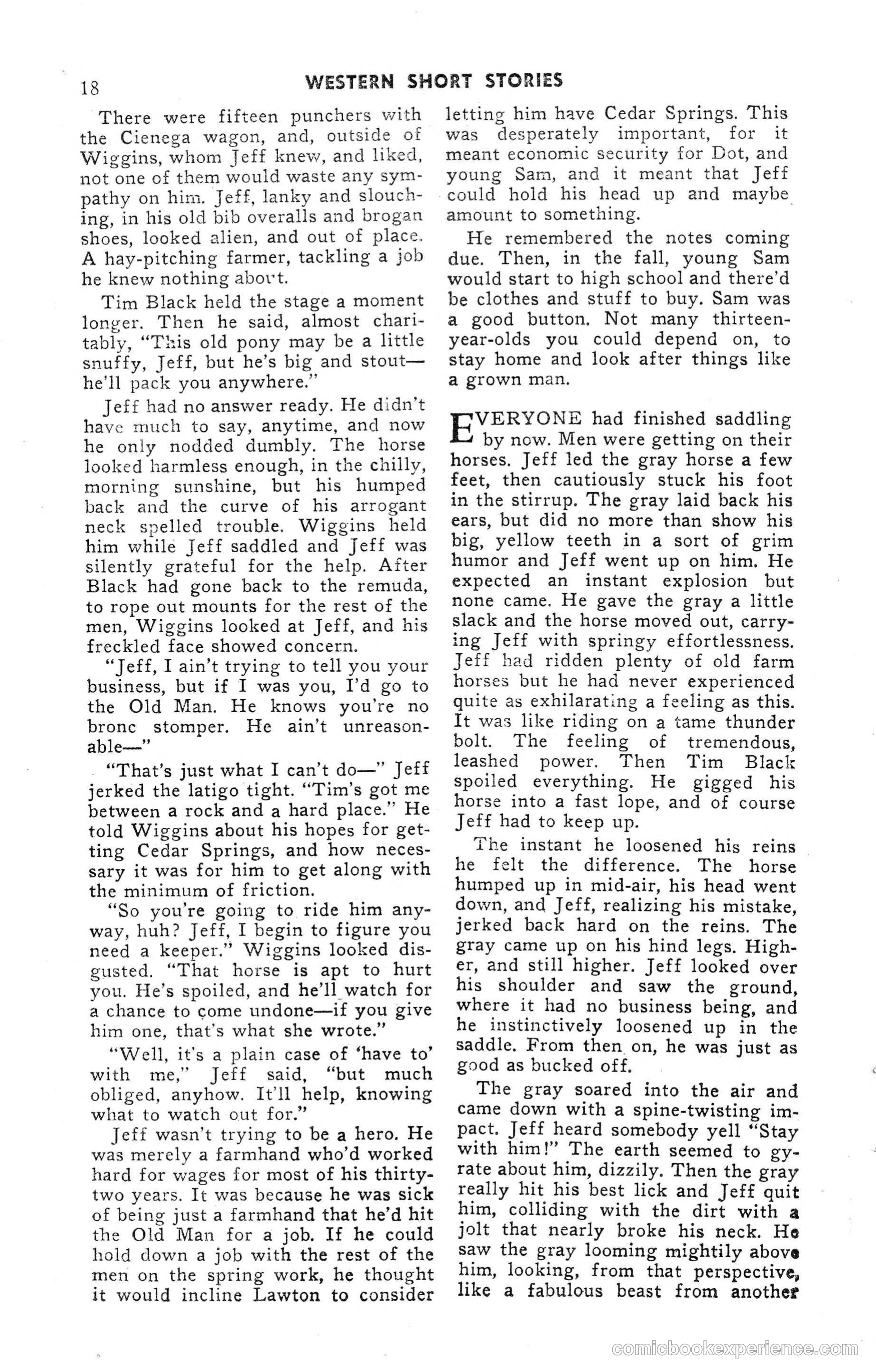 15 Western Short Stories — page 18 of 101