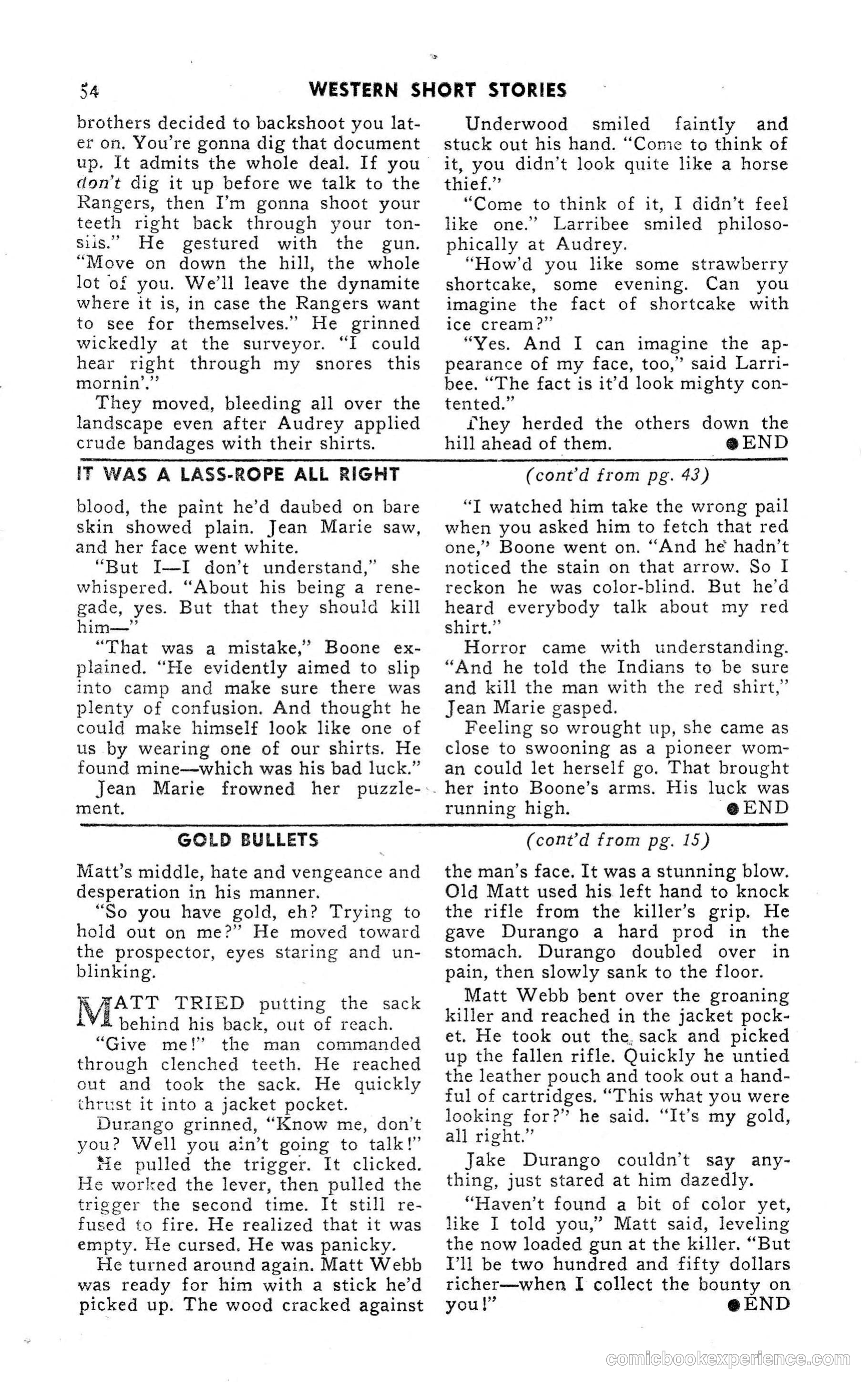 15 Western Short Stories — page 54 of 101