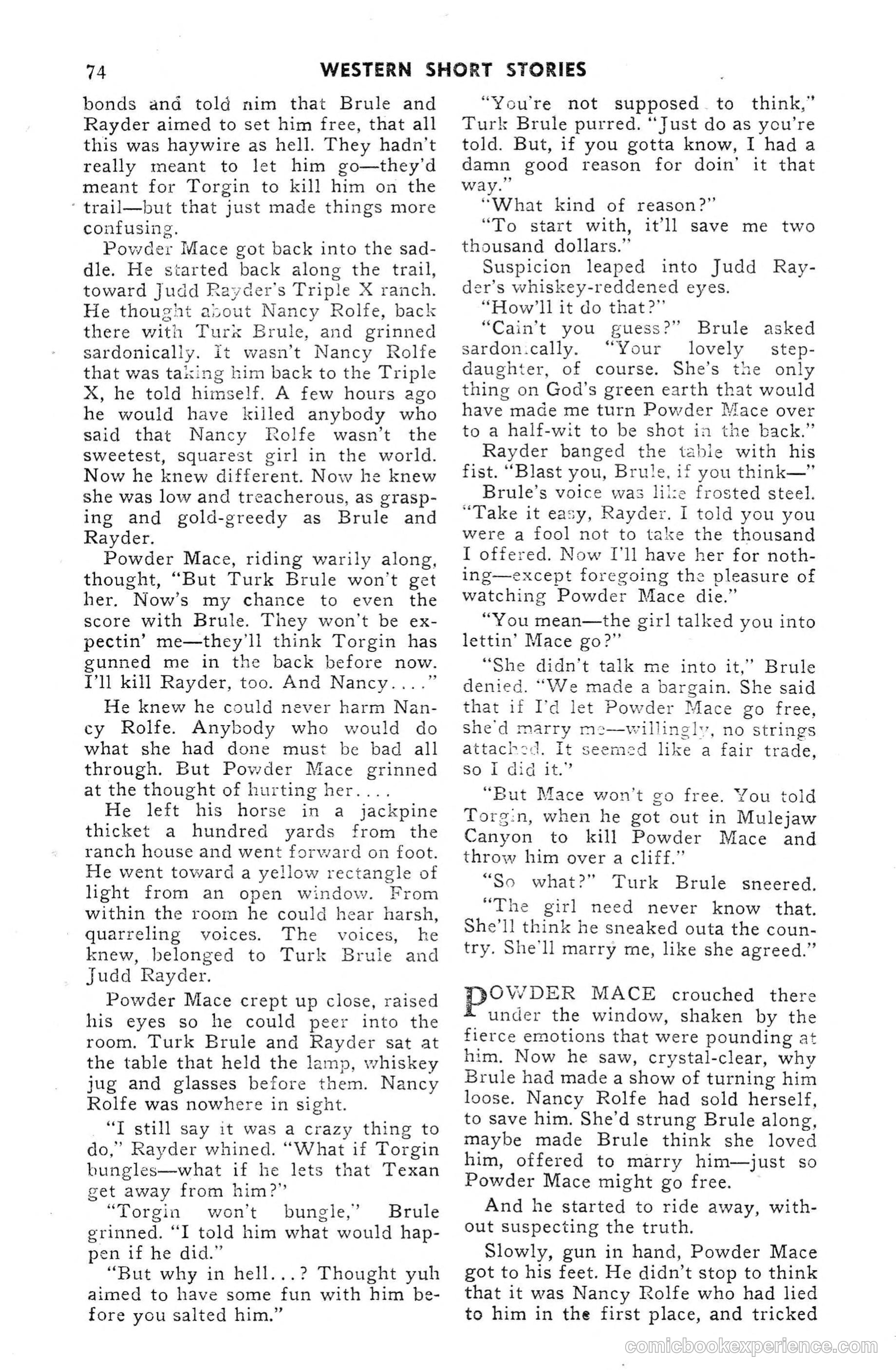 15 Western Short Stories — page 74 of 101
