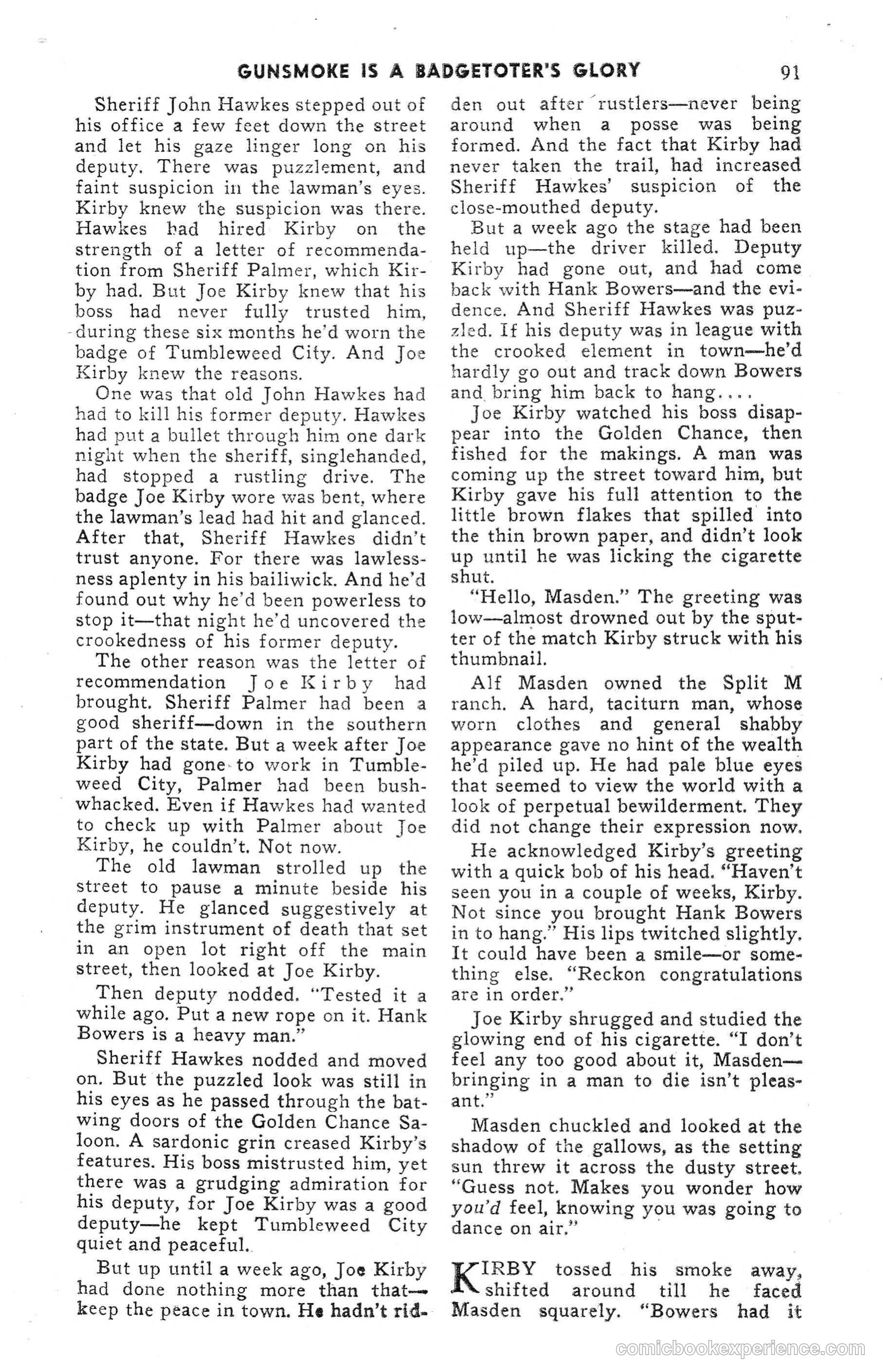 15 Western Short Stories — page 91 of 101