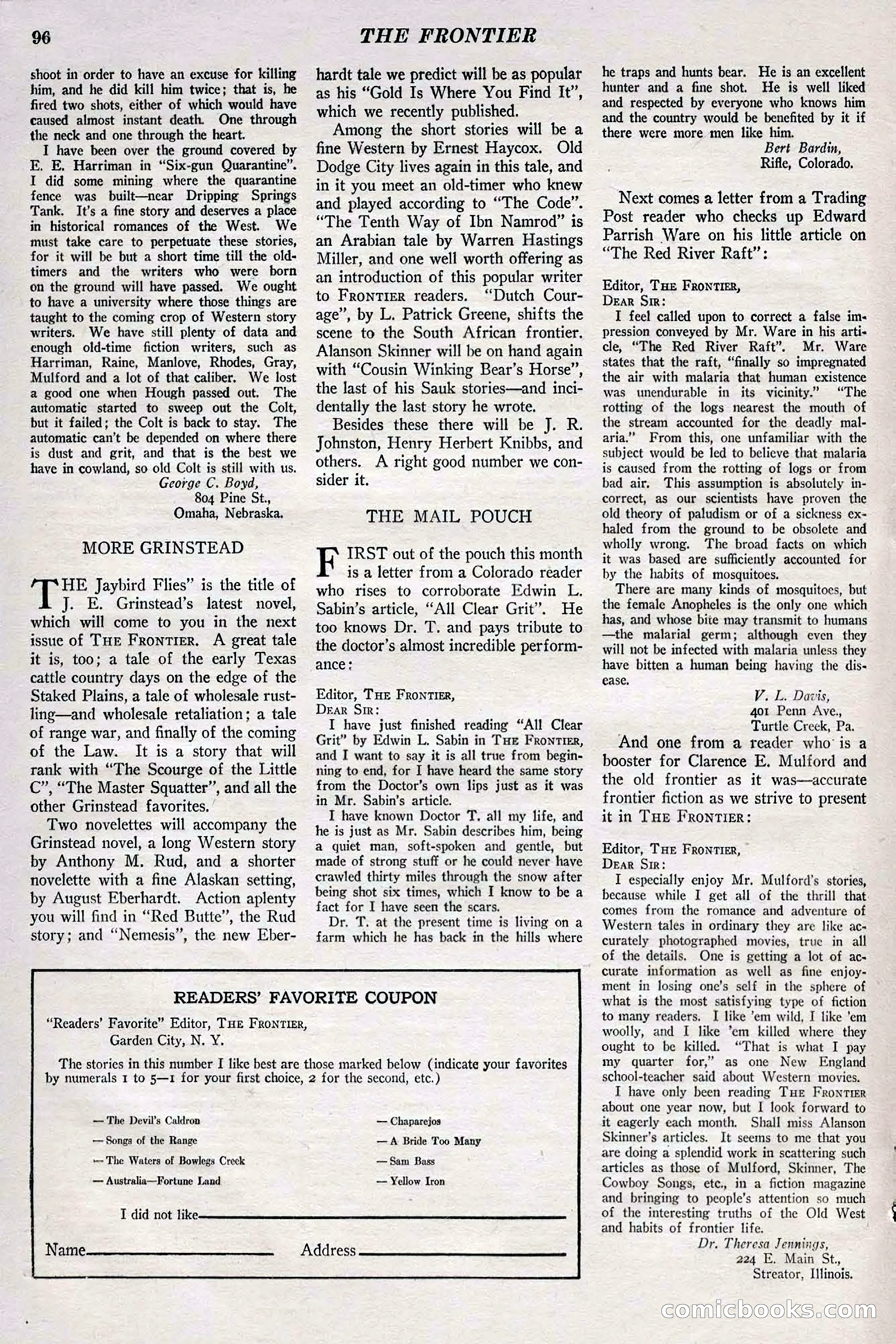 The Frontier, May 1926 — page 106 of 114