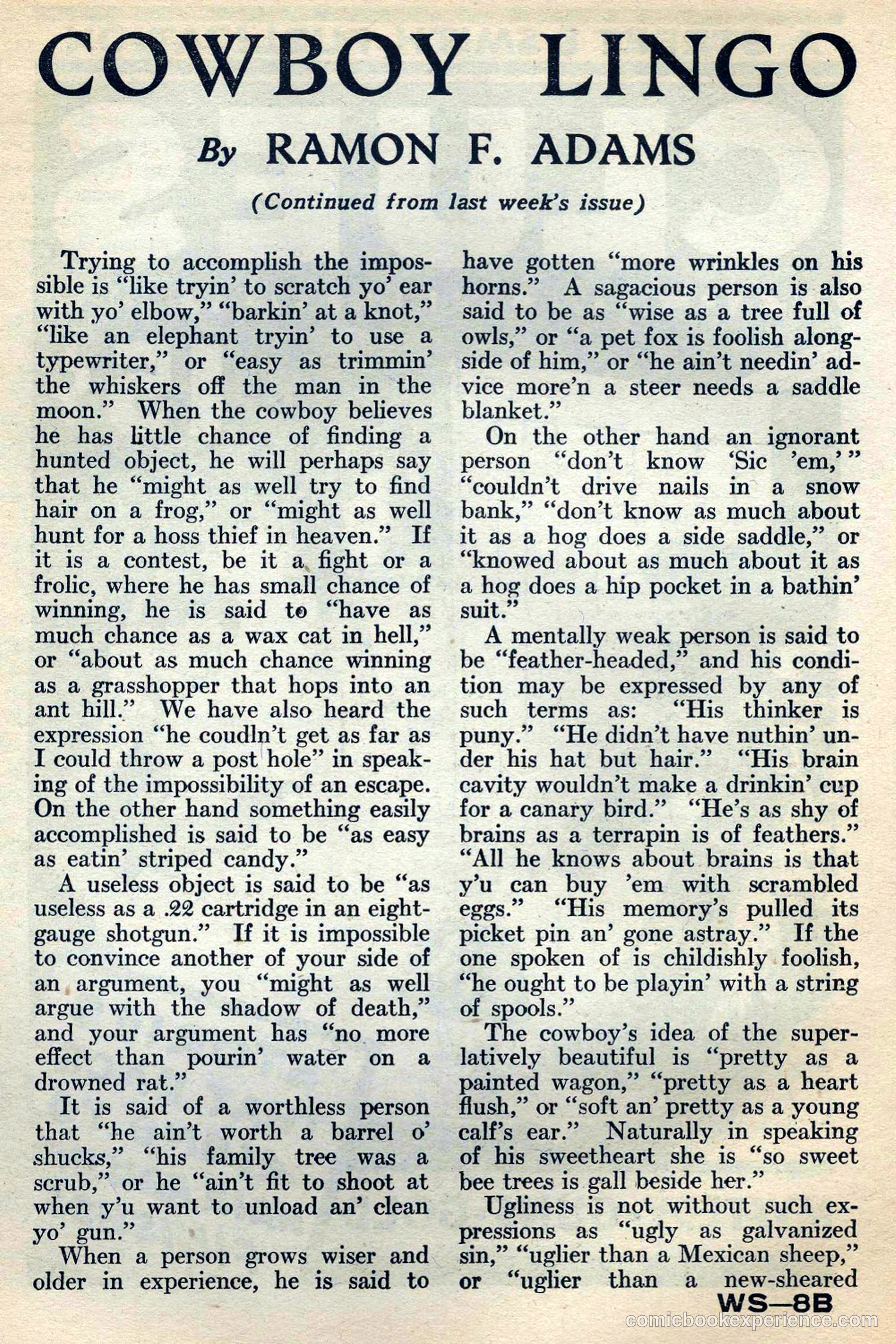 Western Story Magazine, May 12, 1934 — page 130 of 147