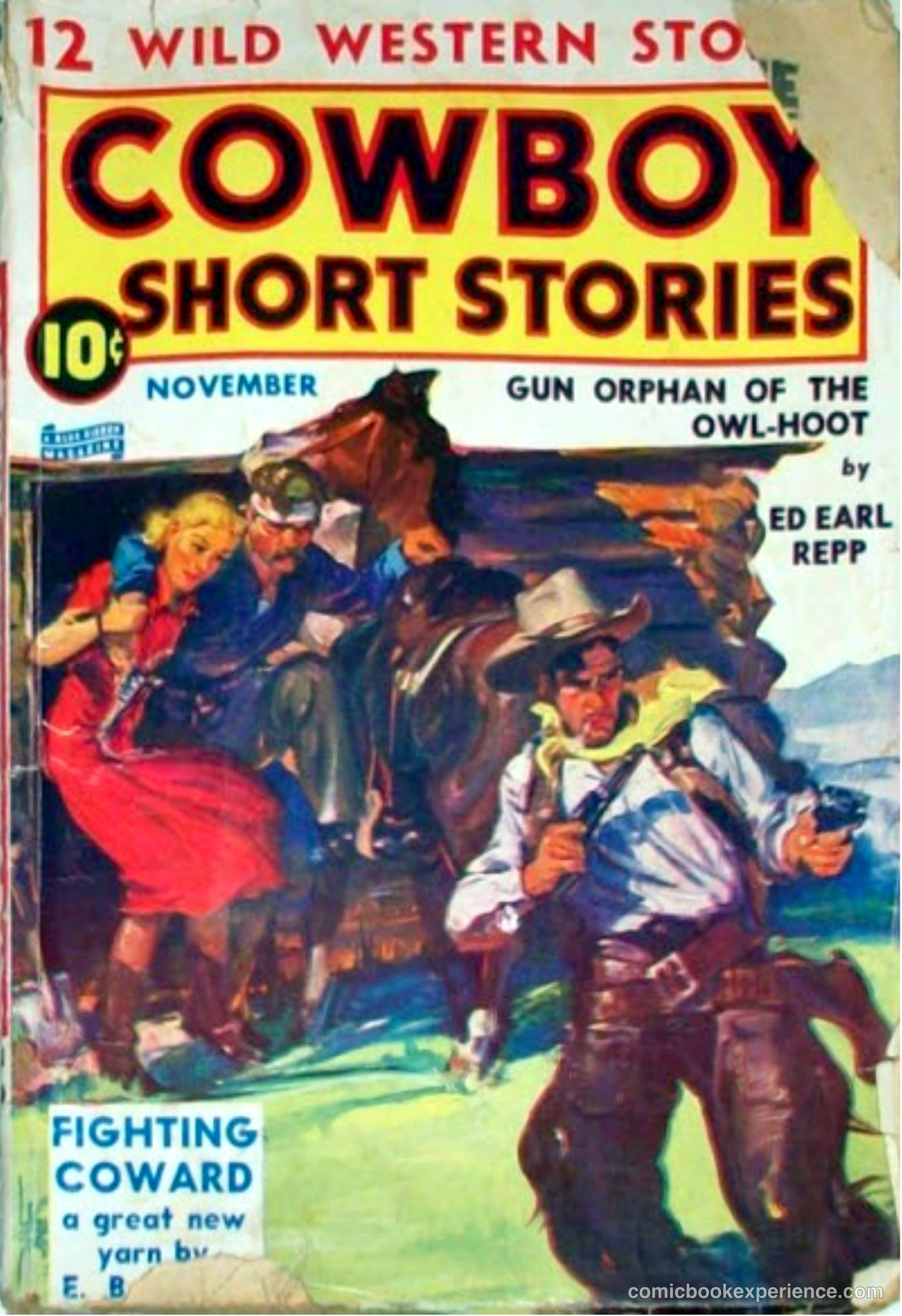 Cowboy Short Stories, November 1939