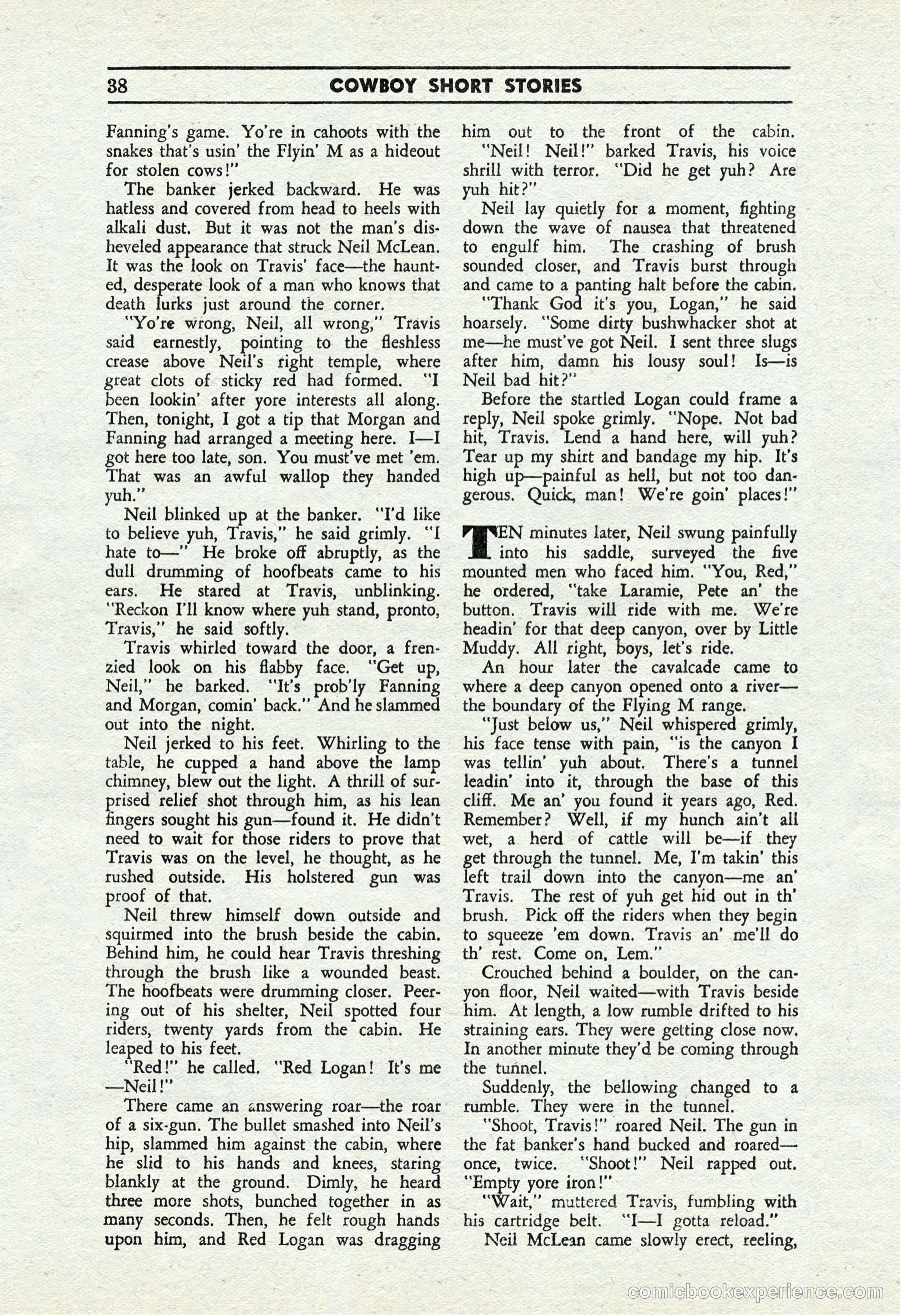Cowboy Short Stories, November 1939 — page 37 of 114