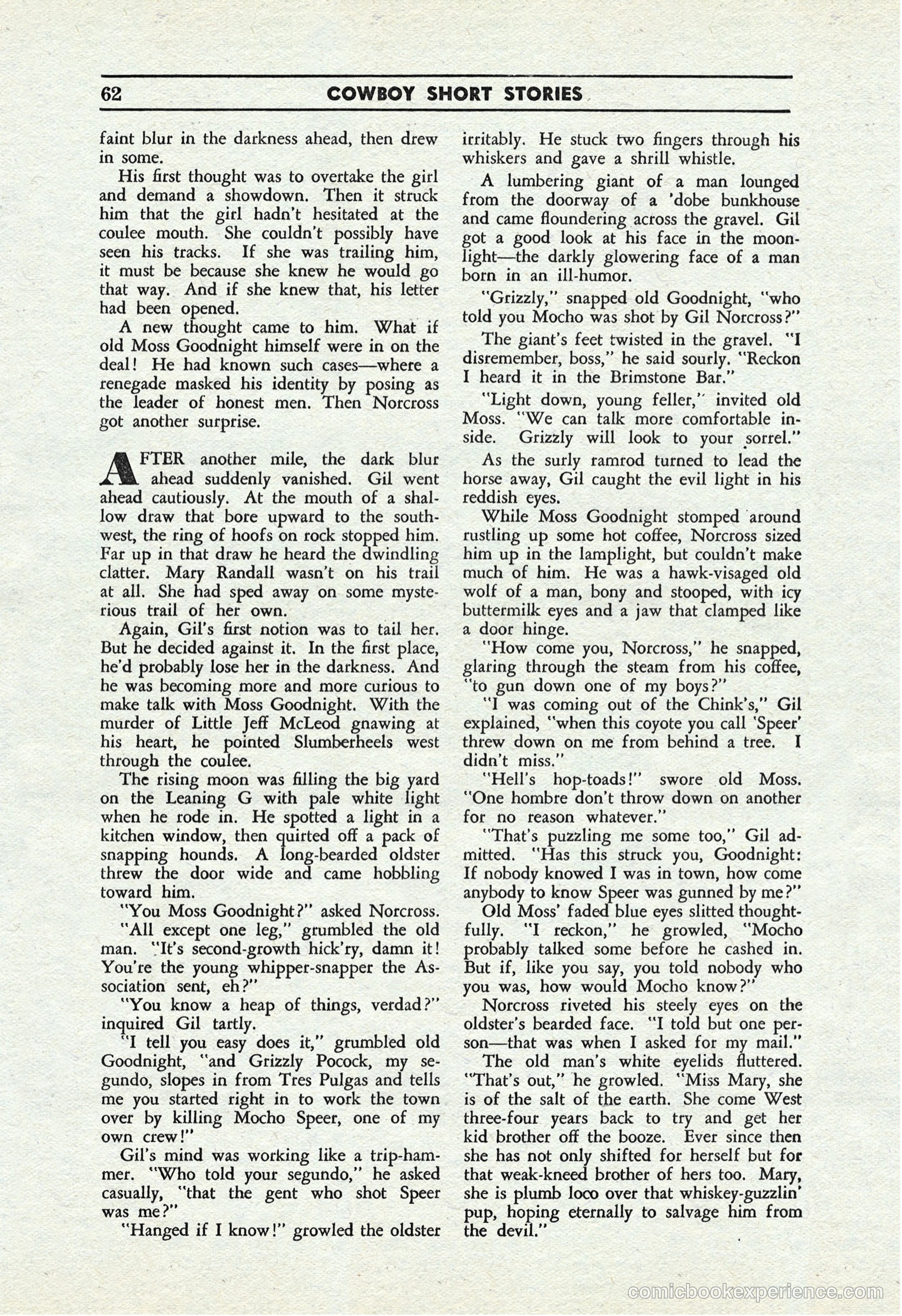 Cowboy Short Stories, November 1939 — page 61 of 114