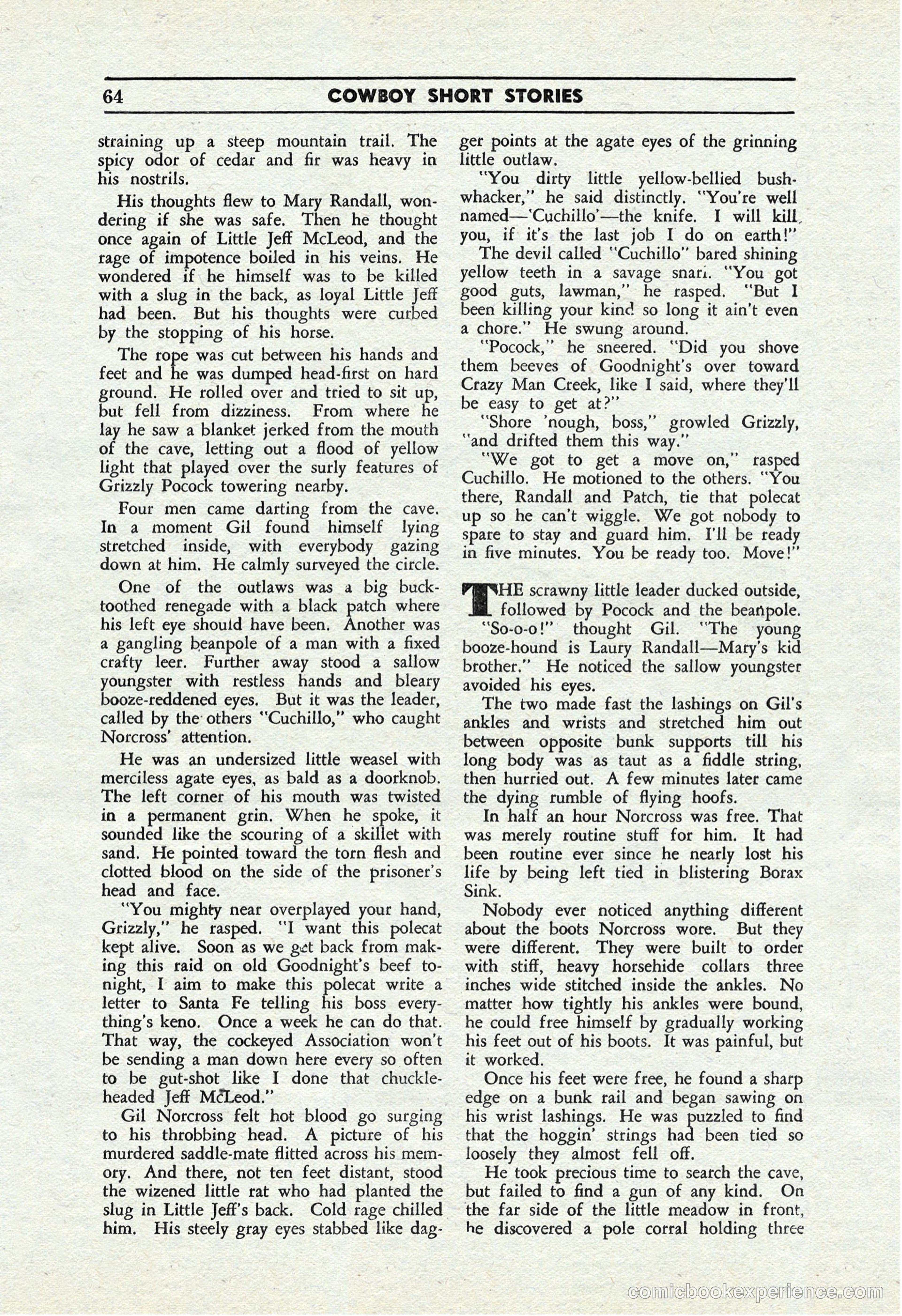 Cowboy Short Stories, November 1939 — page 63 of 114