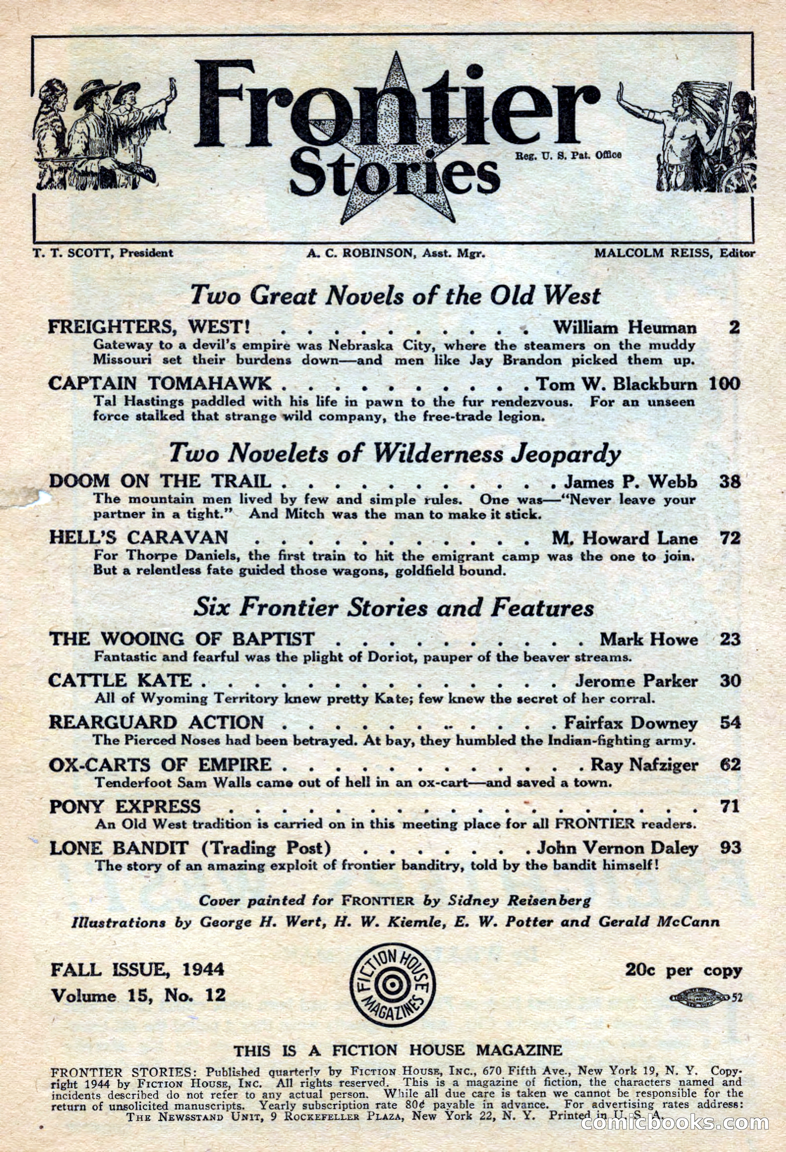 Frontier Stories, Fall 1944 — page 3 of 132