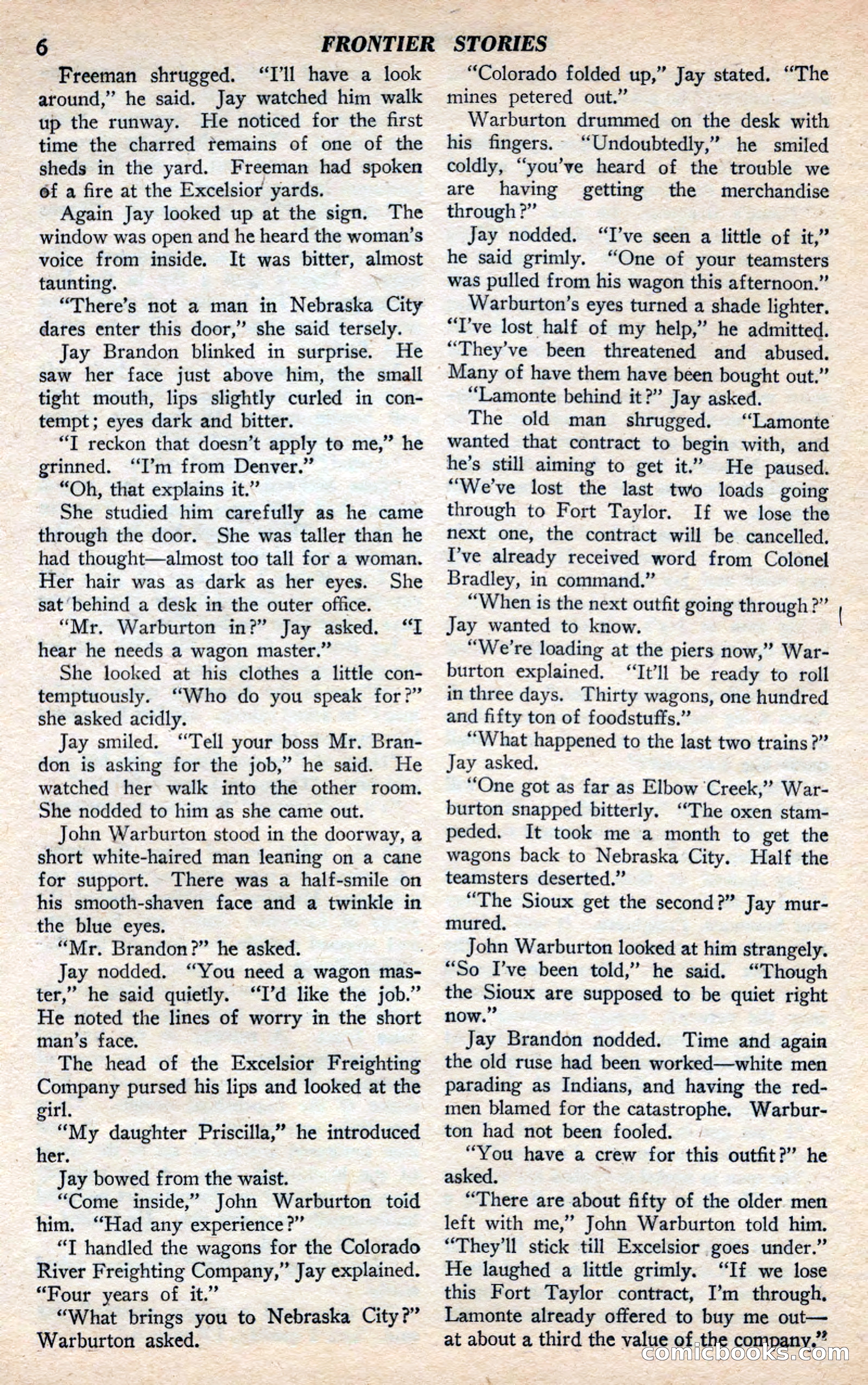 Frontier Stories, Fall 1944 — page 8 of 132