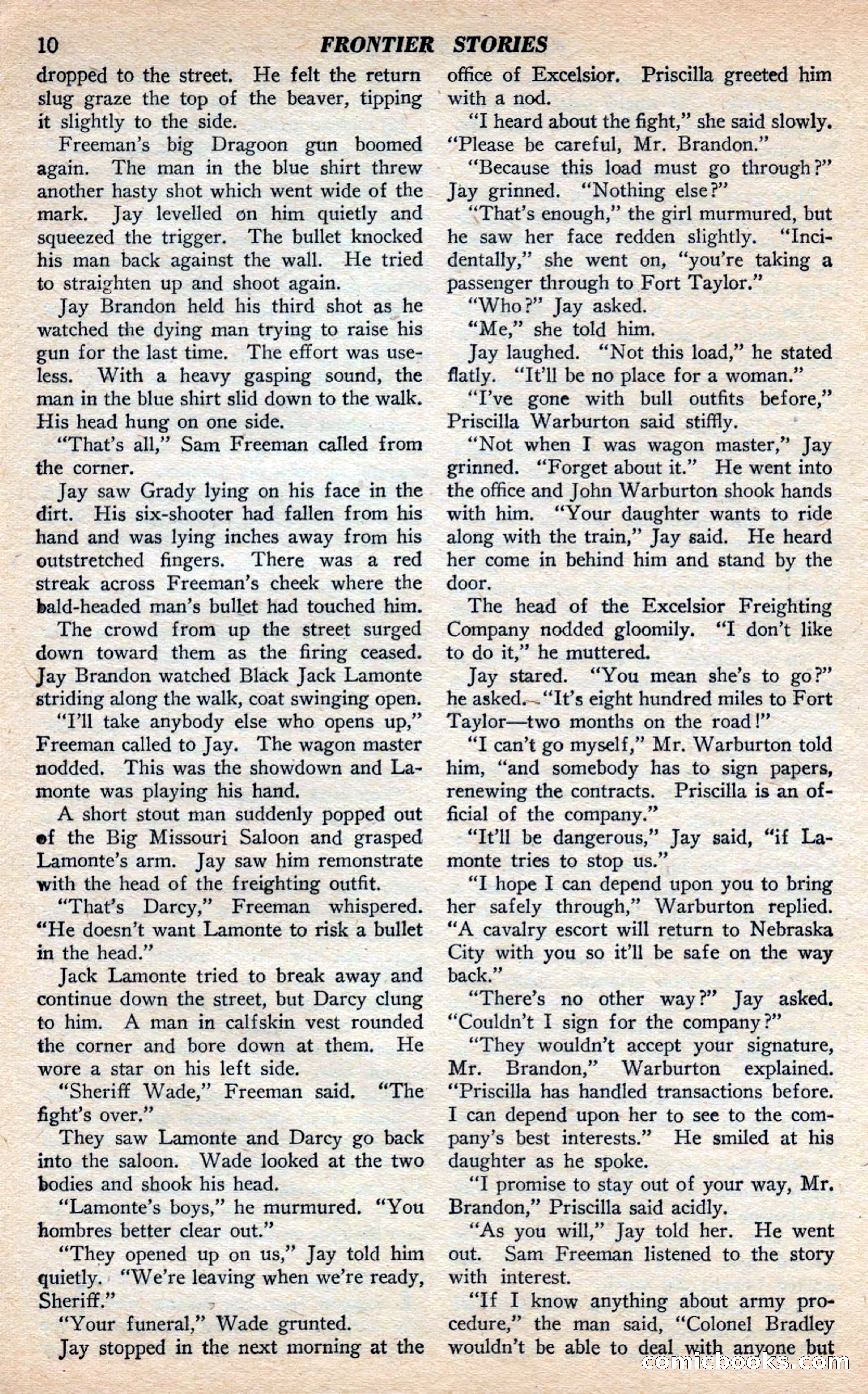 Frontier Stories, Fall 1944 — page 12 of 132