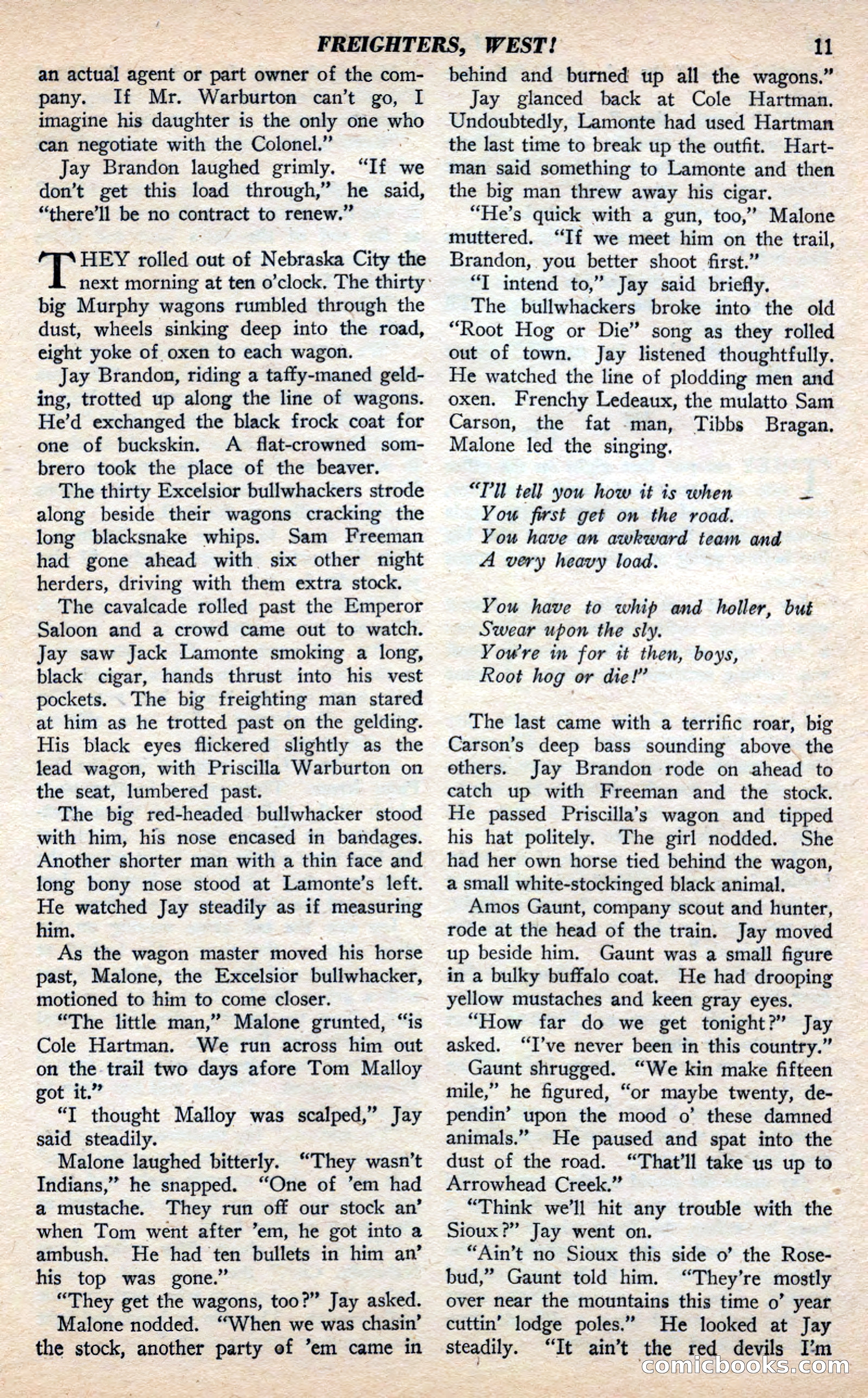Frontier Stories, Fall 1944 — page 13 of 132