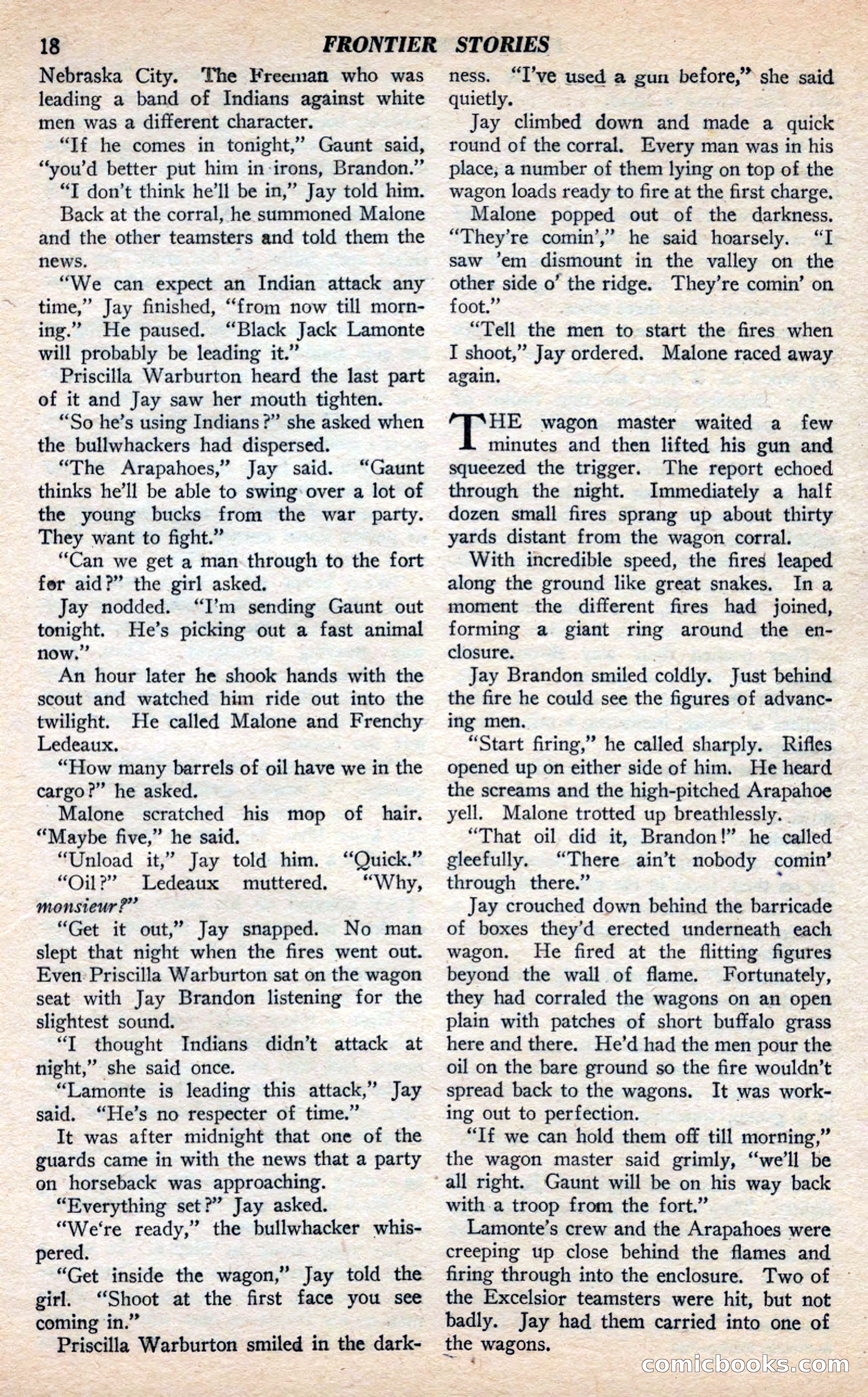 Frontier Stories, Fall 1944 — page 20 of 132