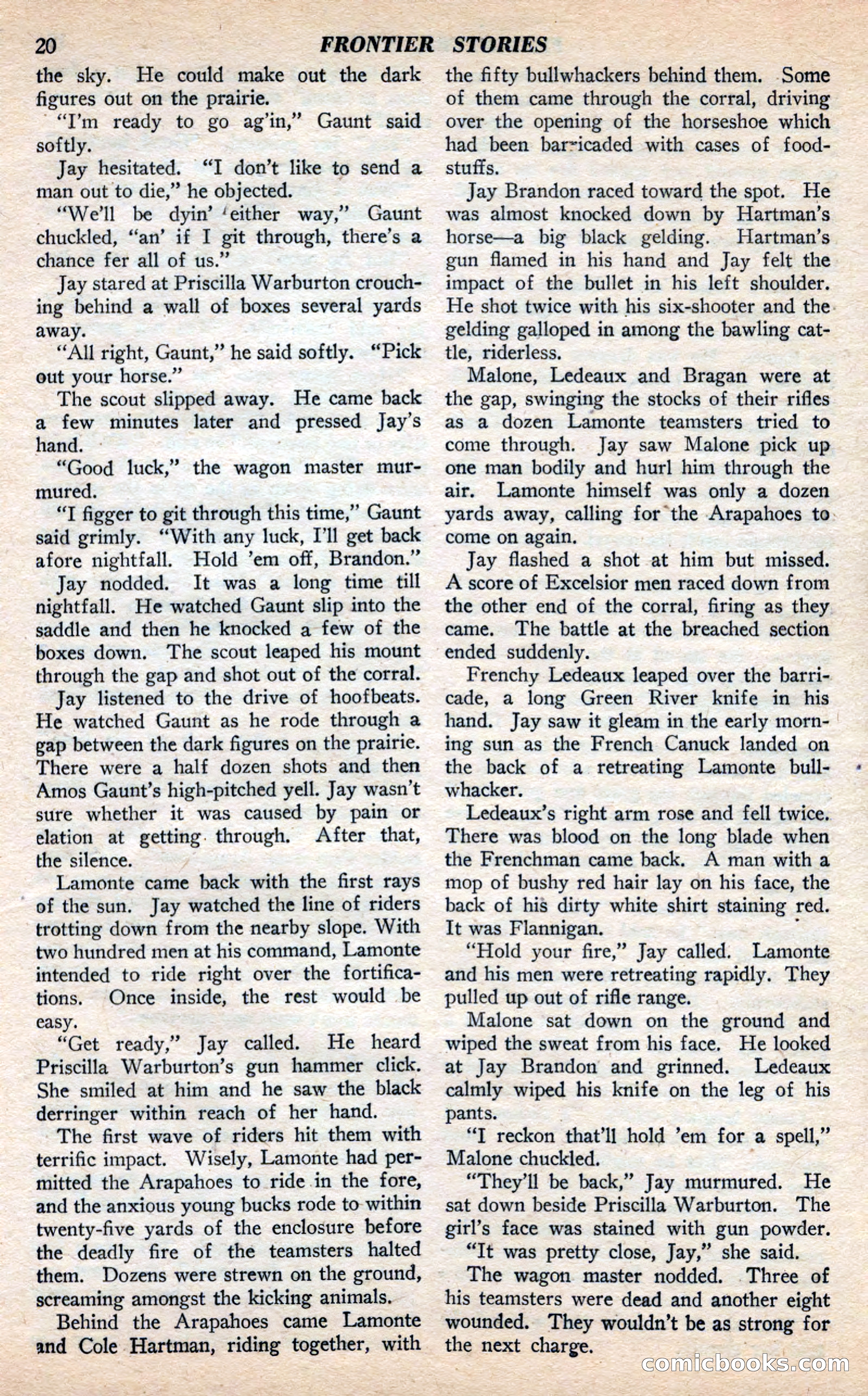 Frontier Stories, Fall 1944 — page 22 of 132