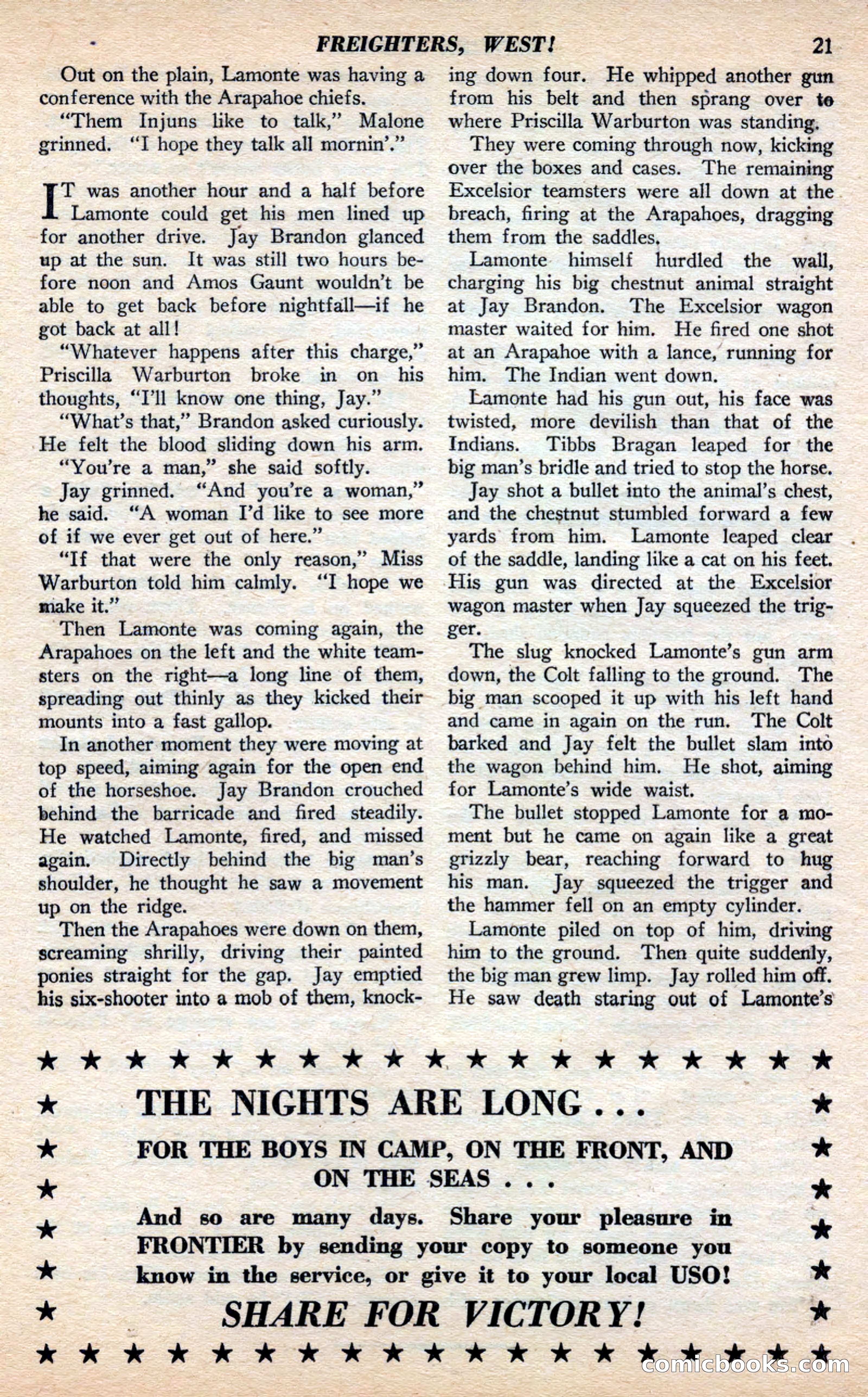 Frontier Stories, Fall 1944 — page 23 of 132