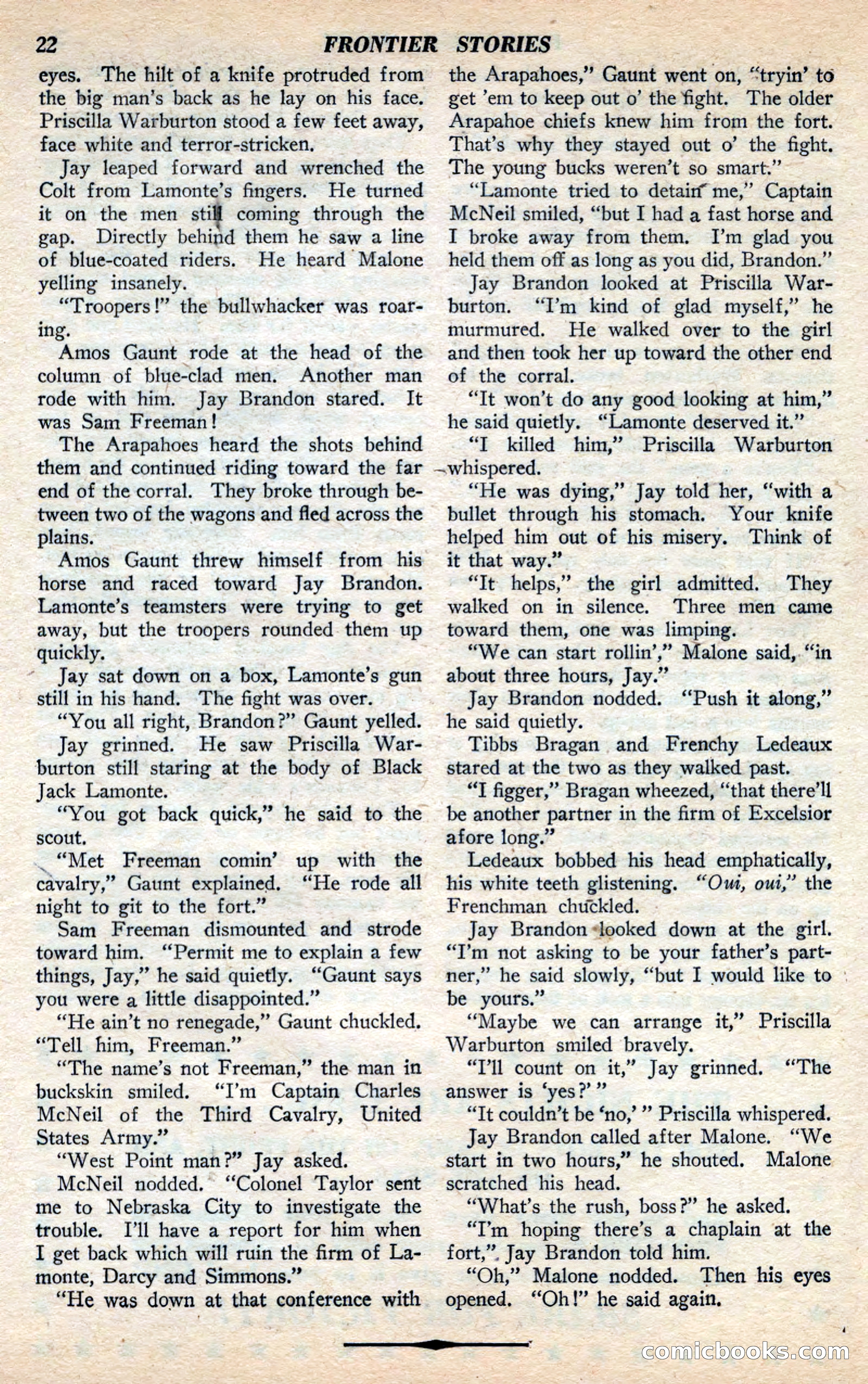 Frontier Stories, Fall 1944 — page 24 of 132
