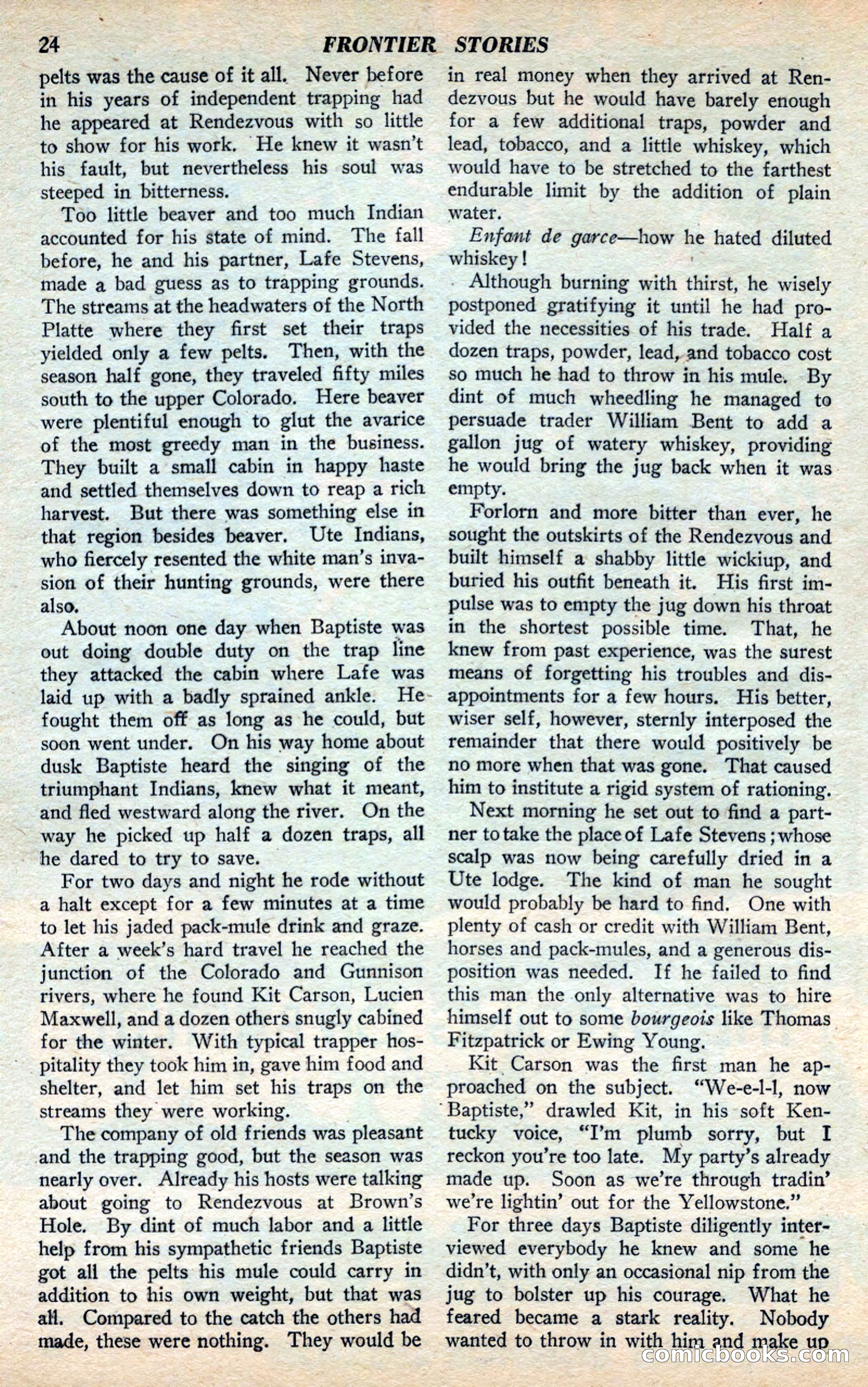 Frontier Stories, Fall 1944 — page 26 of 132