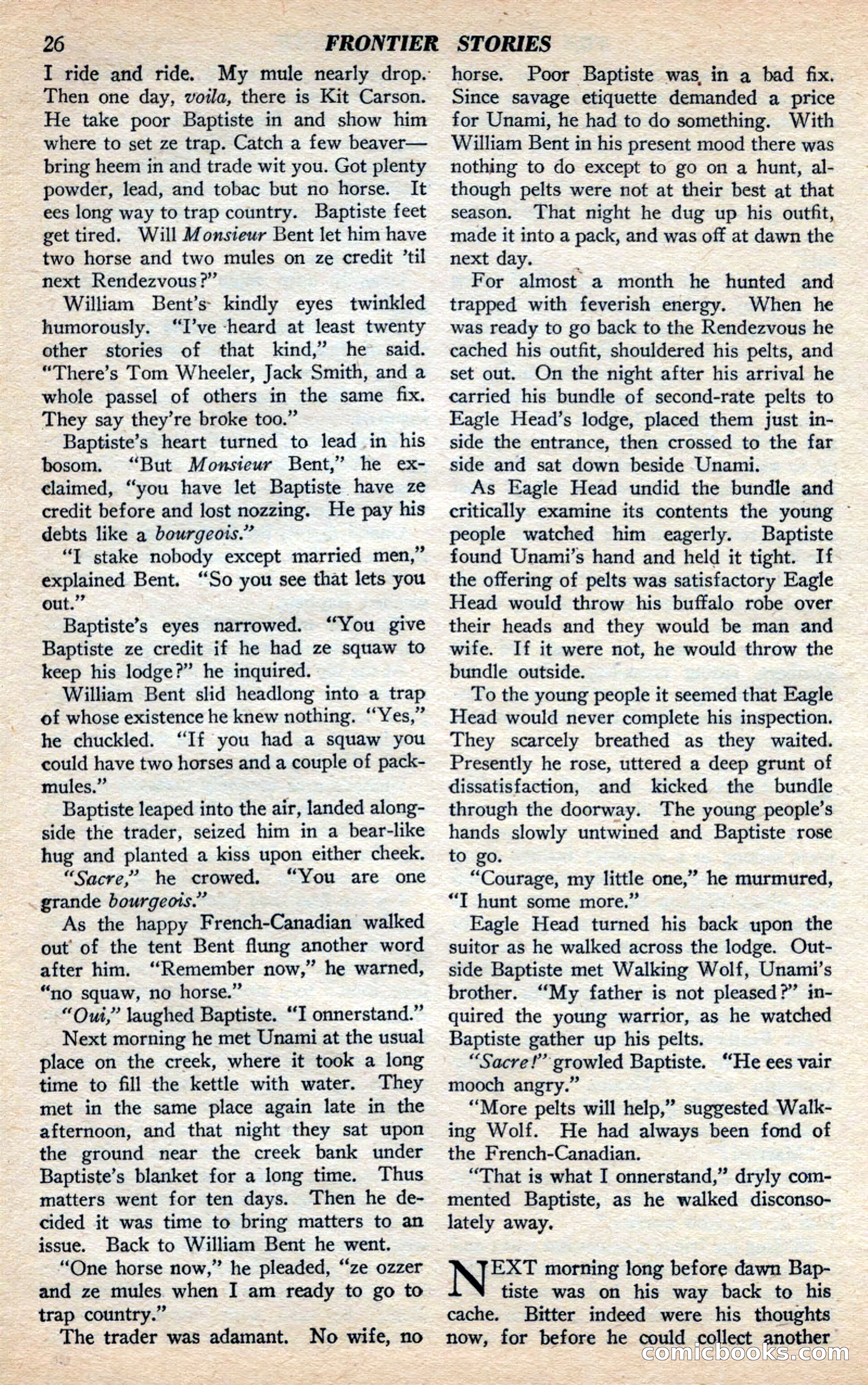 Frontier Stories, Fall 1944 — page 28 of 132