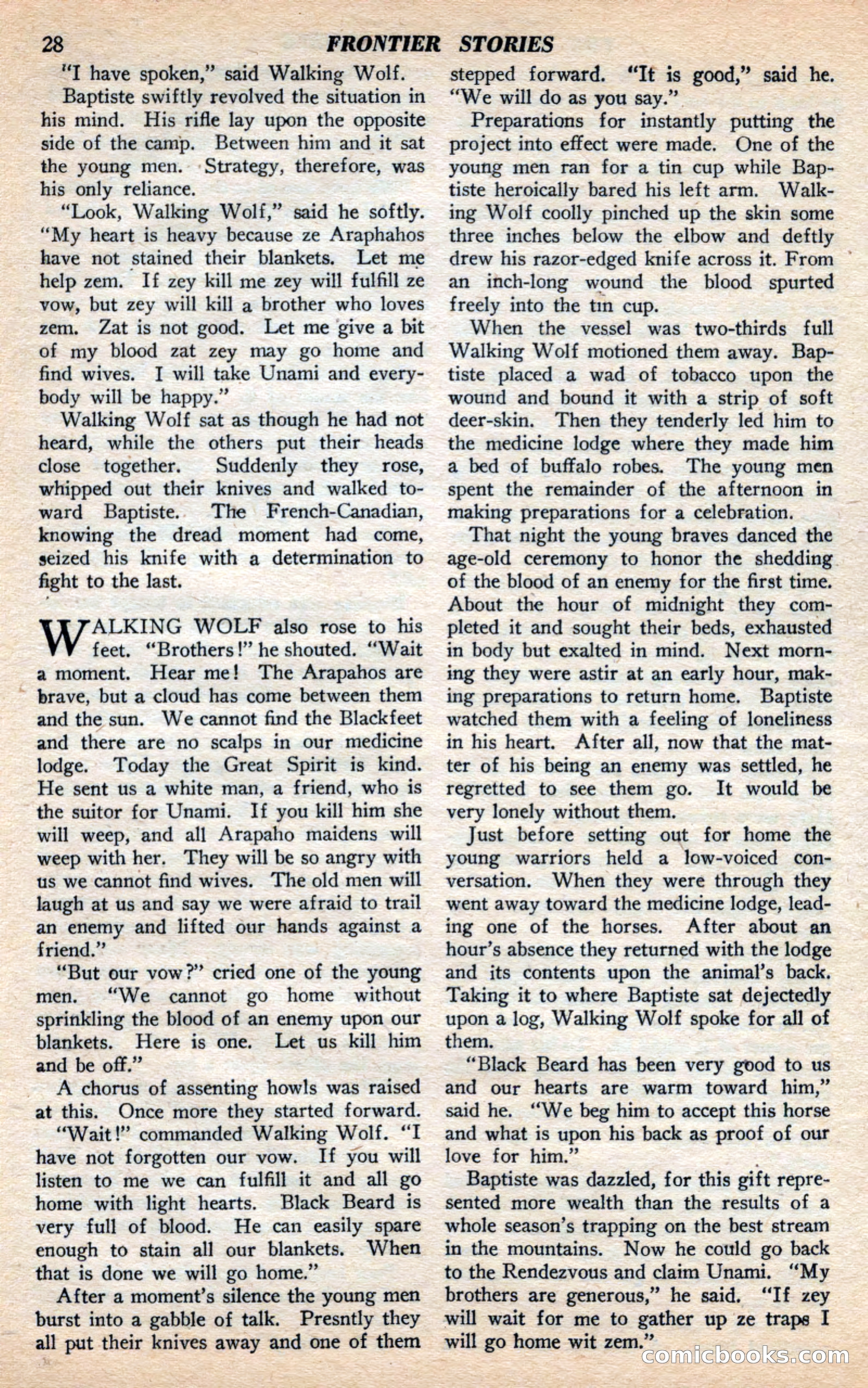 Frontier Stories, Fall 1944 — page 30 of 132