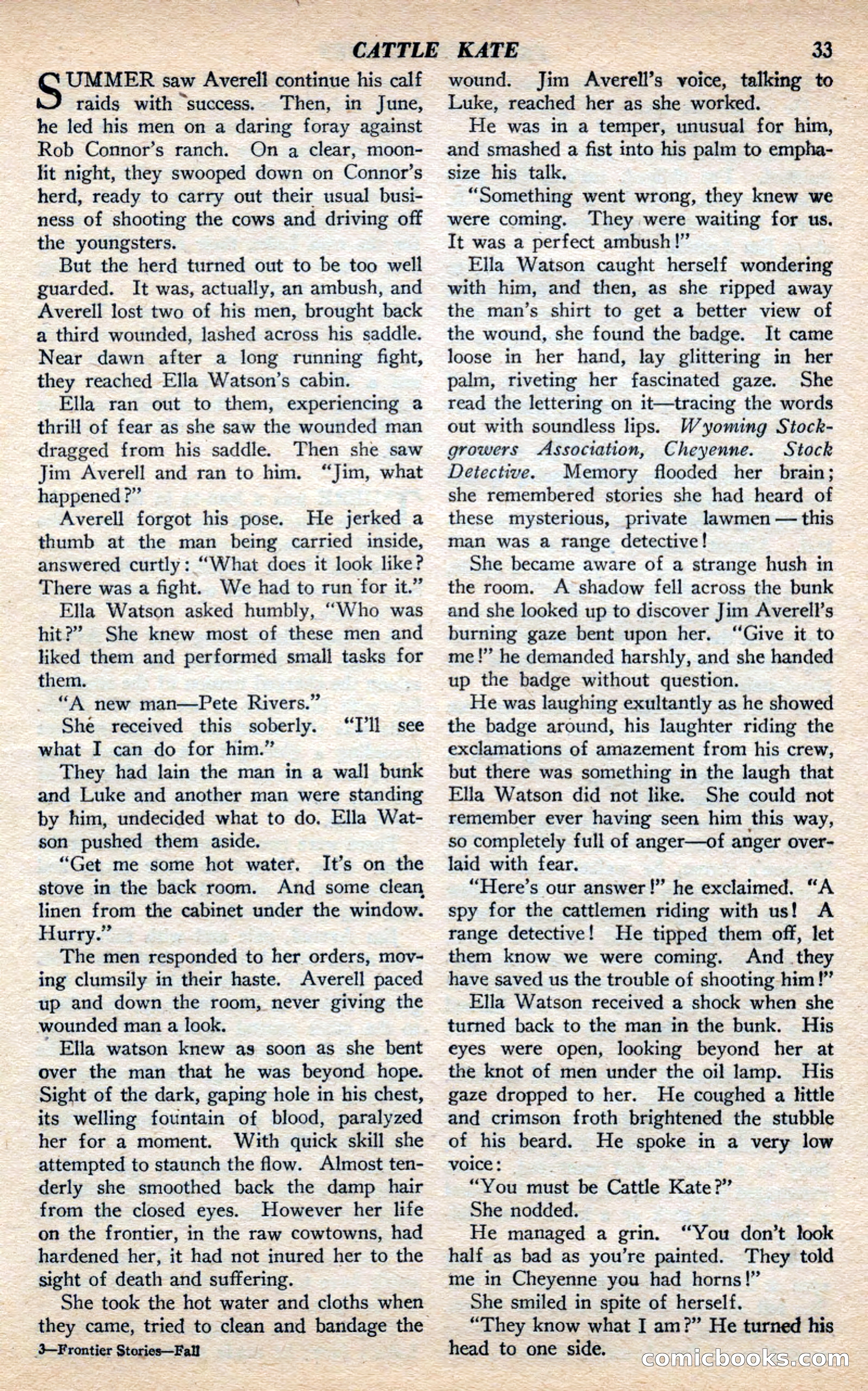 Frontier Stories, Fall 1944 — page 35 of 132