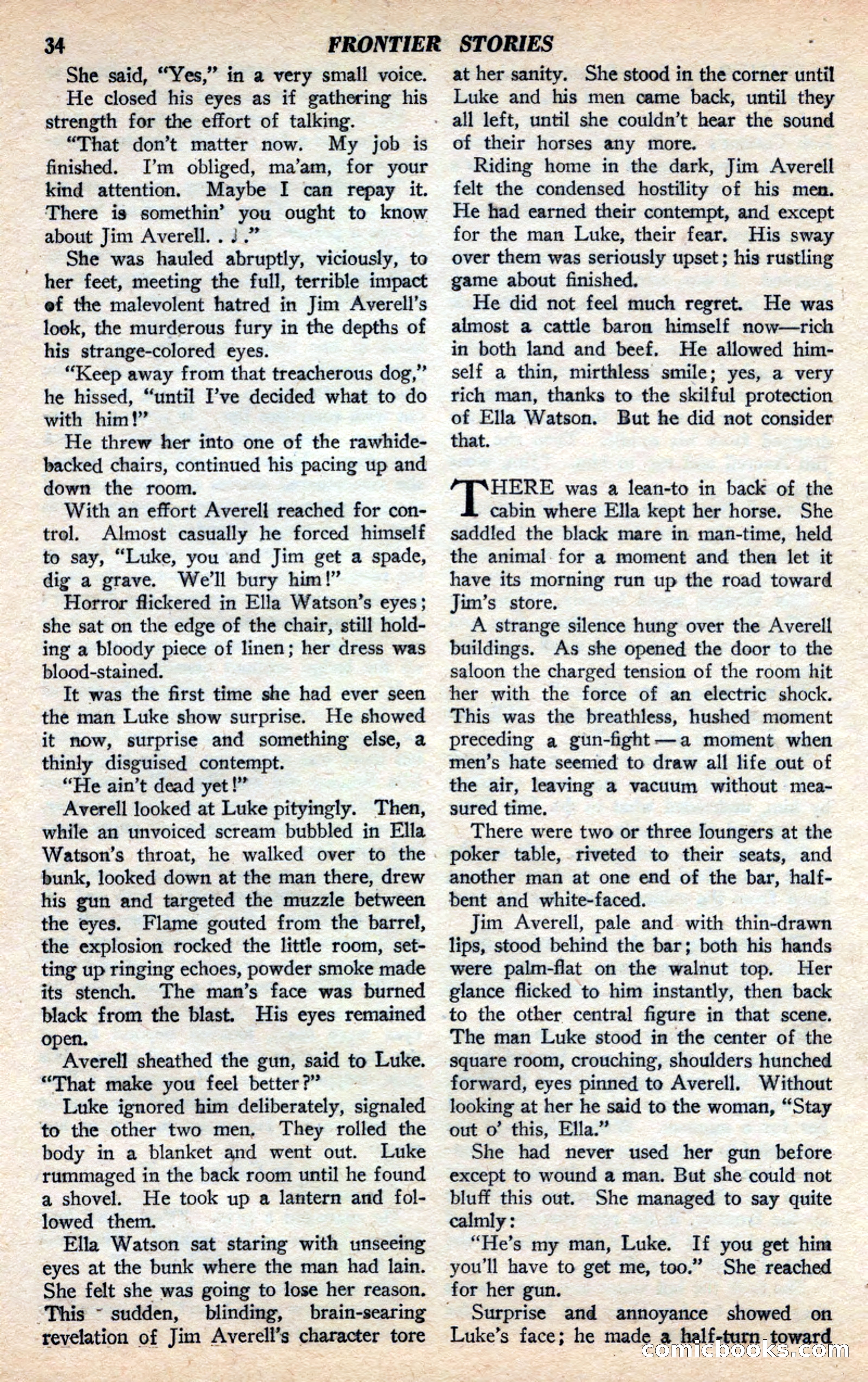 Frontier Stories, Fall 1944 — page 36 of 132