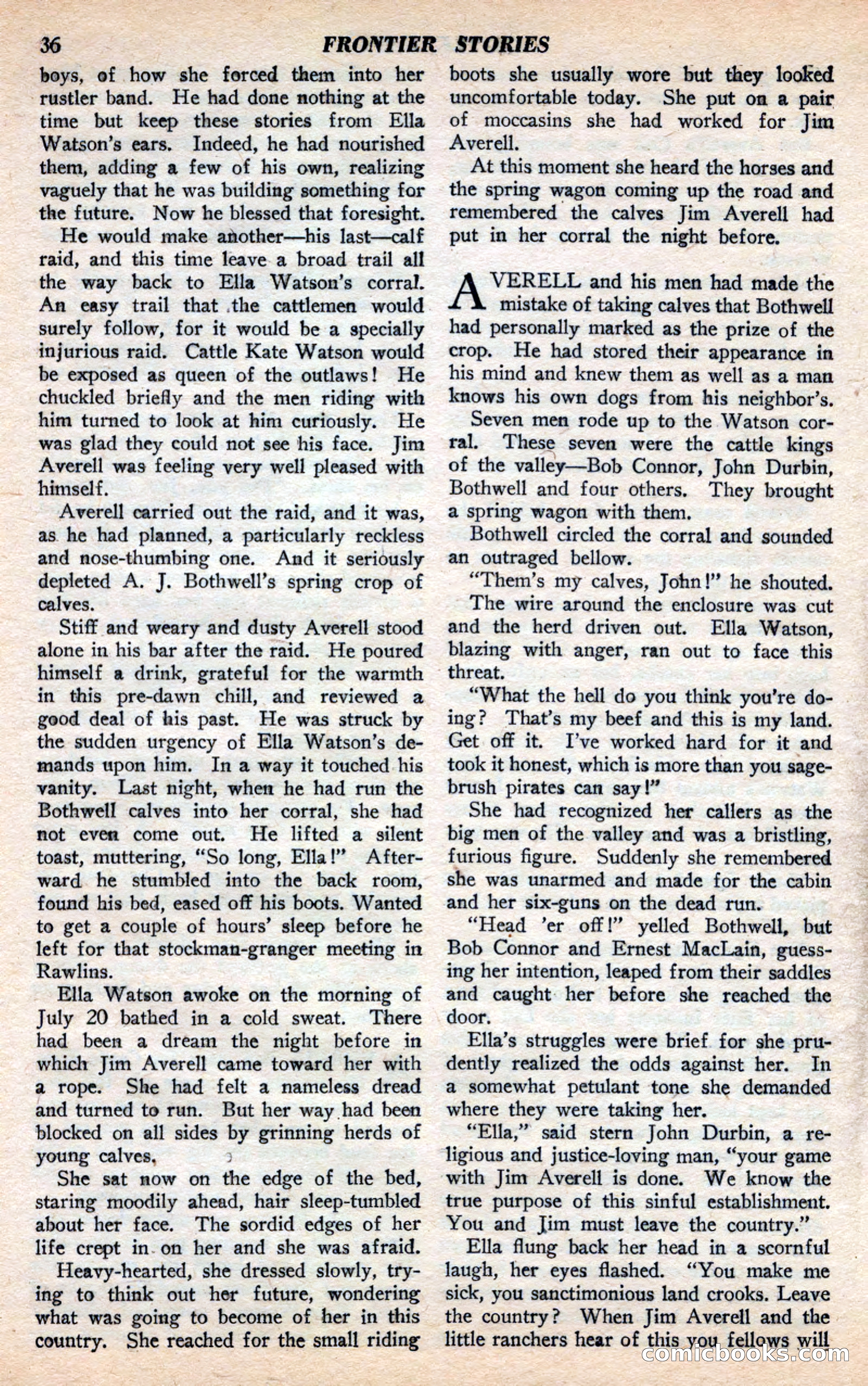 Frontier Stories, Fall 1944 — page 38 of 132