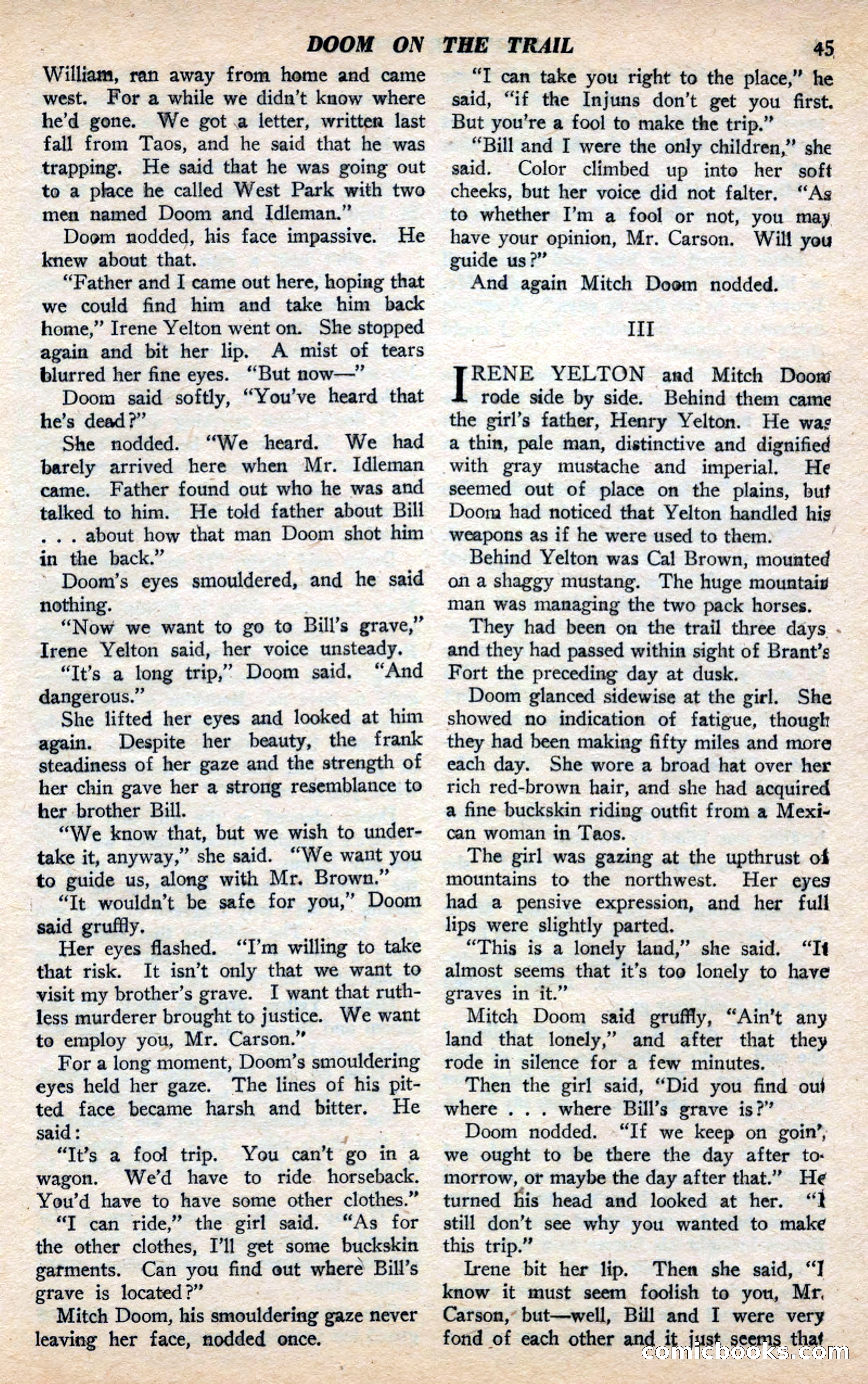 Frontier Stories, Fall 1944 — page 47 of 132