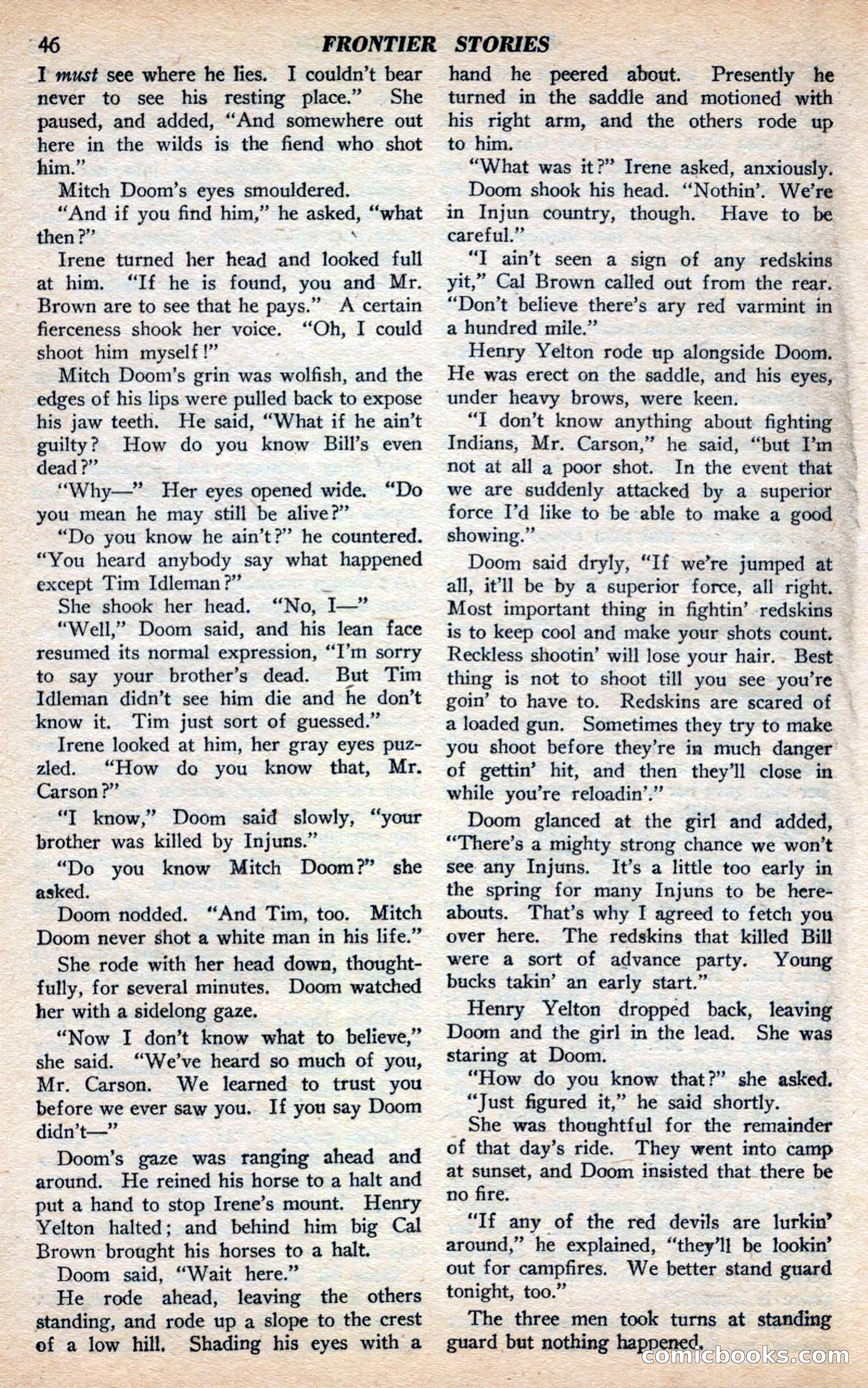Frontier Stories, Fall 1944 — page 48 of 132