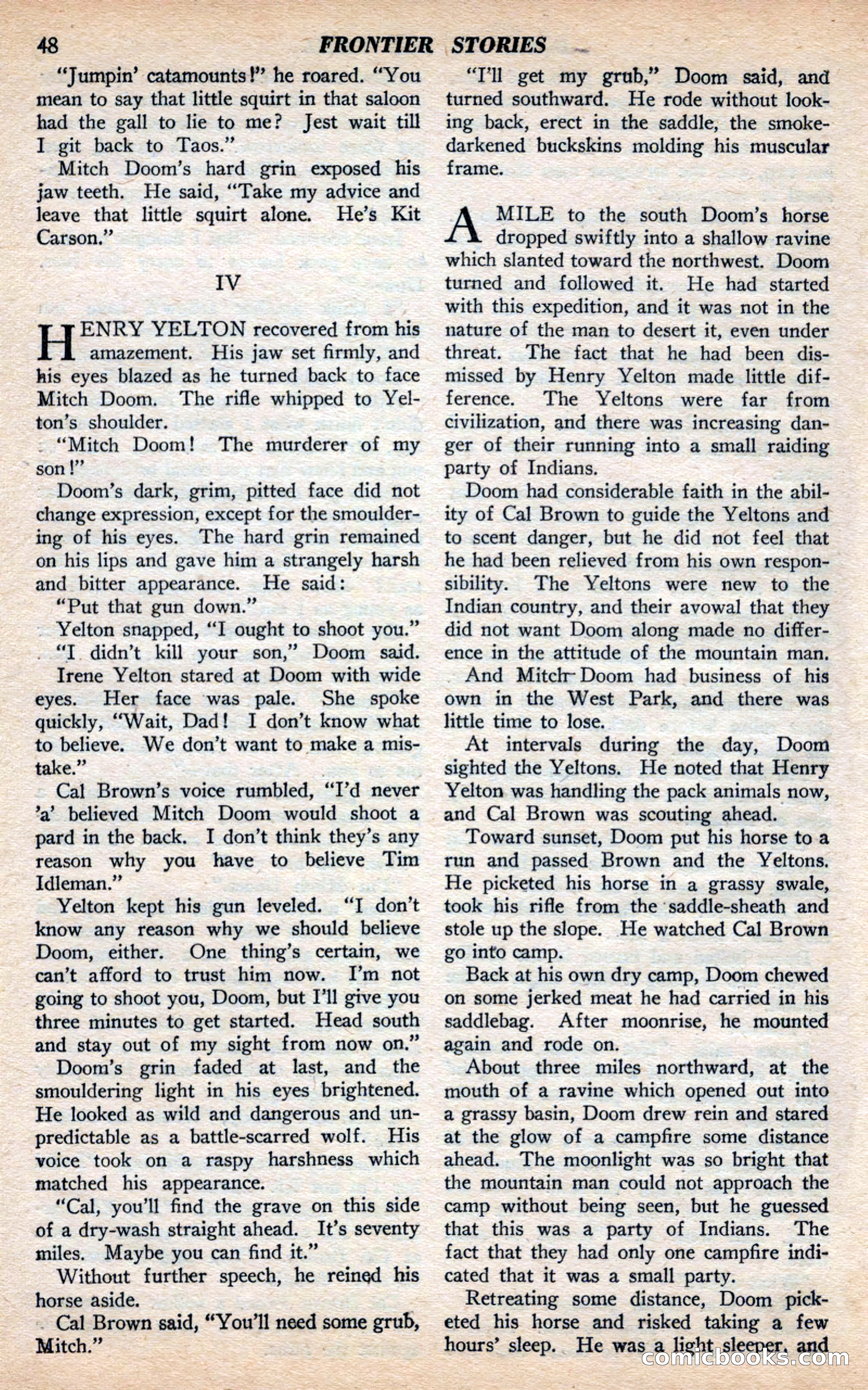 Frontier Stories, Fall 1944 — page 50 of 132