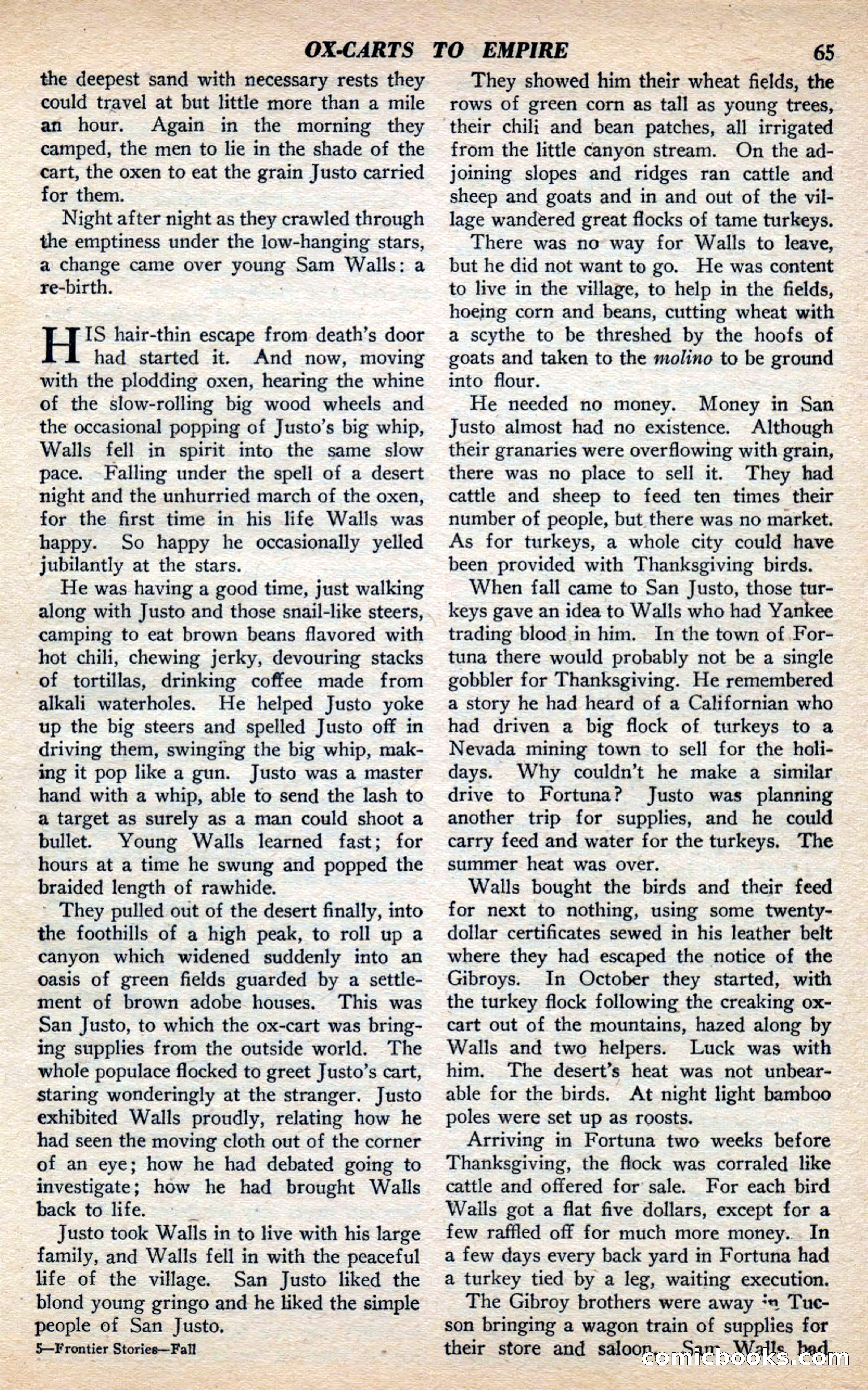 Frontier Stories, Fall 1944 — page 67 of 132